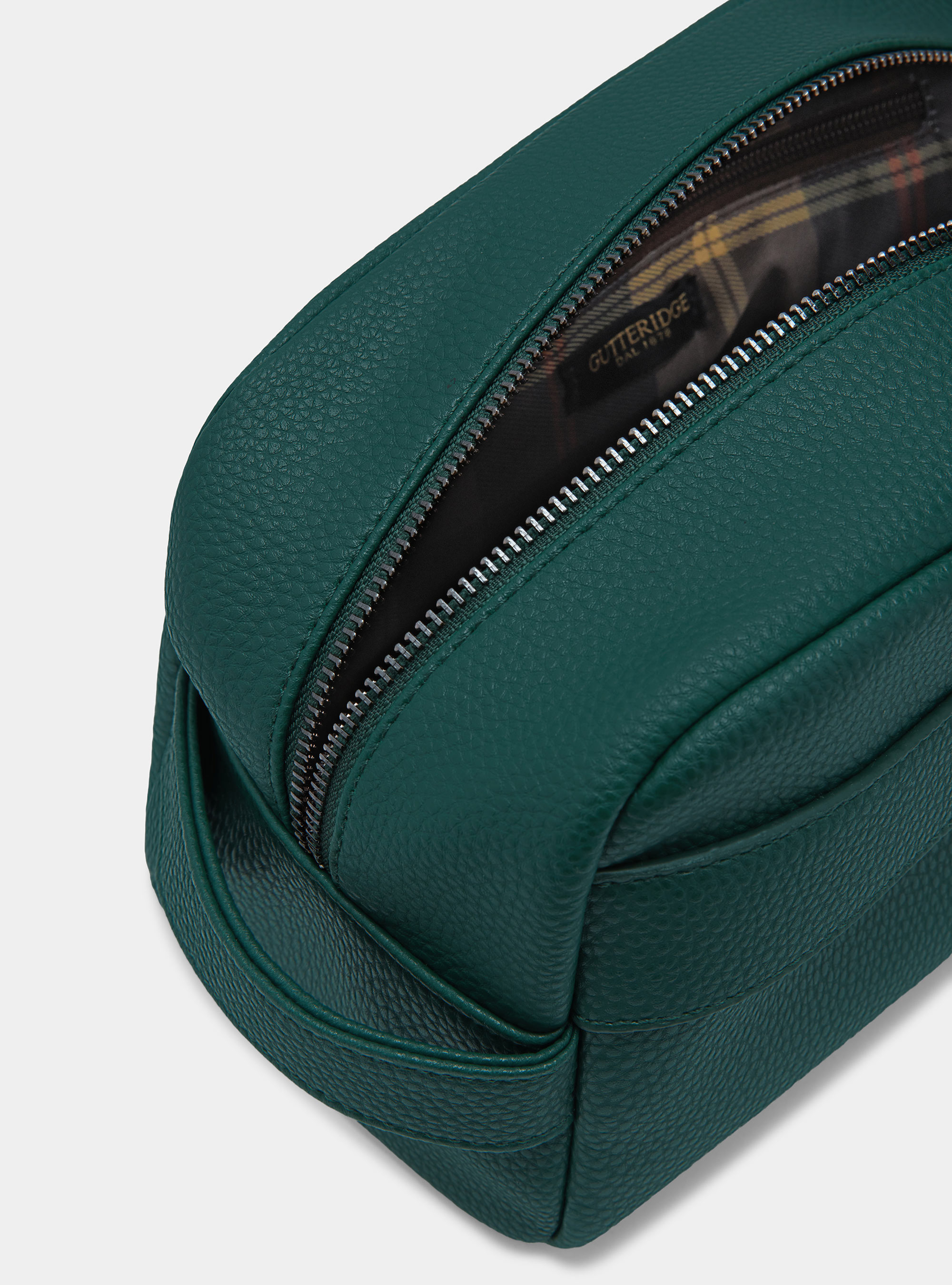 Necessaire con cerniera, GREEN