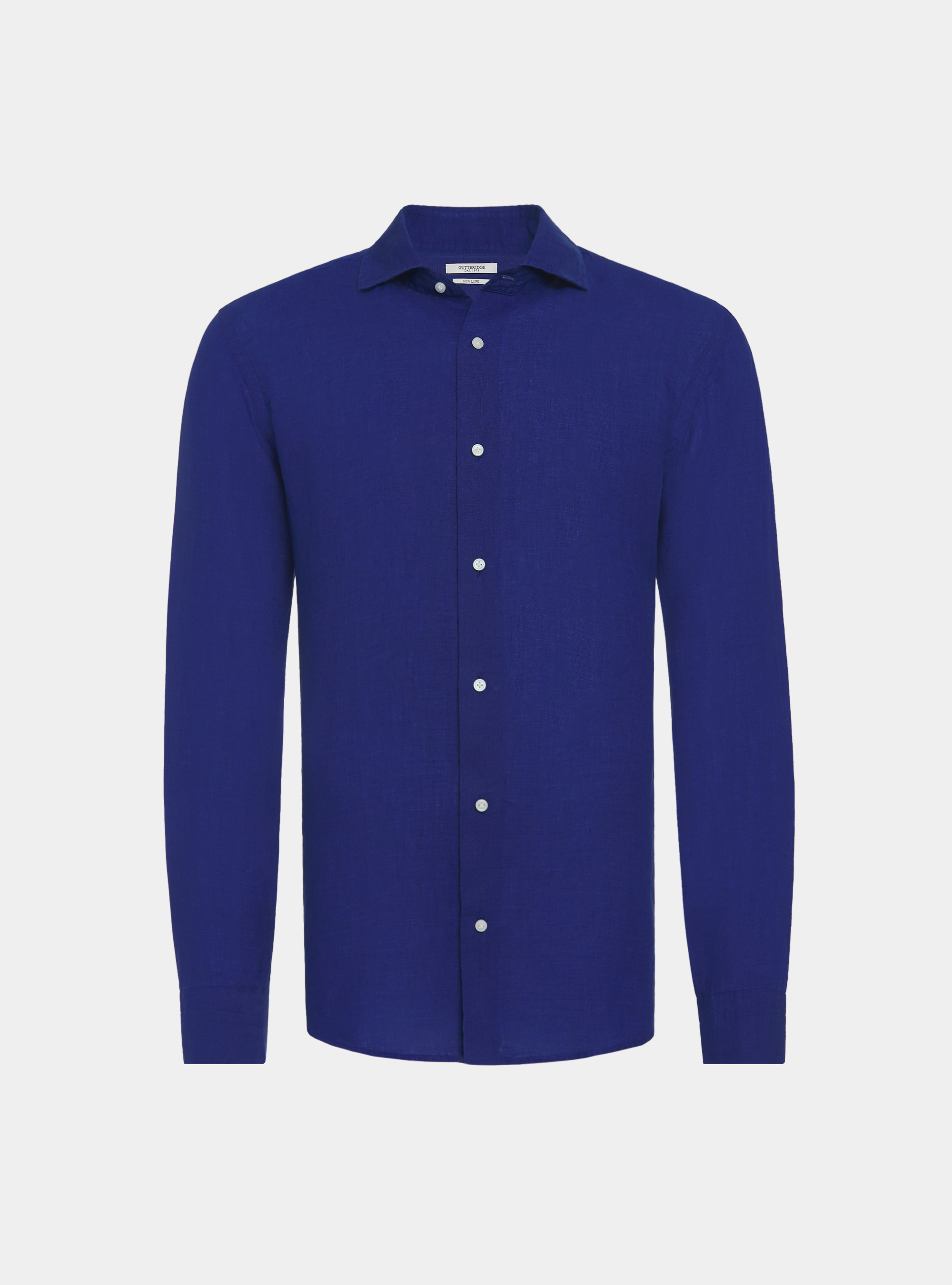 Pure linen shirt, BLUE
