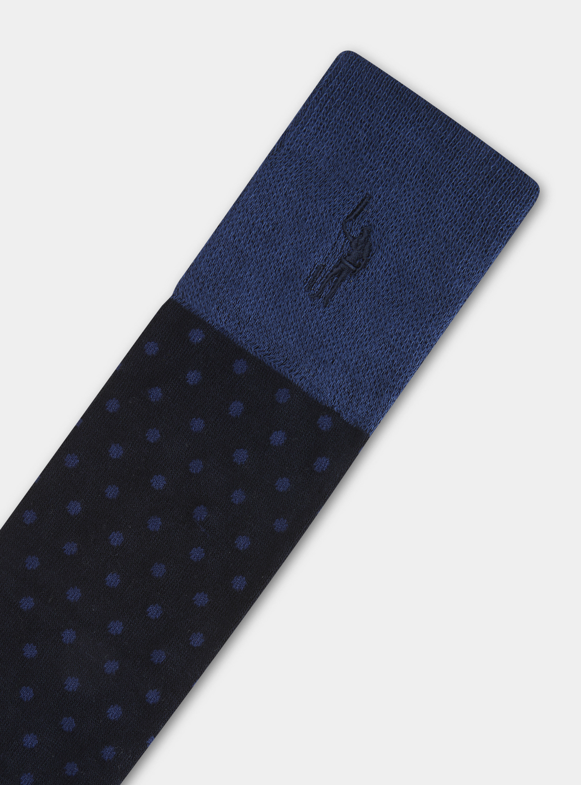 Calza lunga a pois e righe, INCHIOSTRO