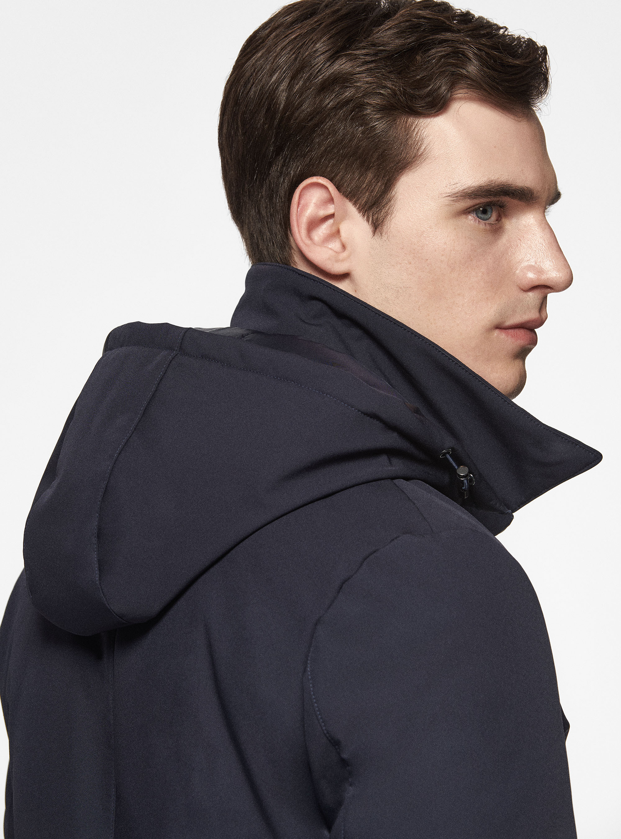 Parka tecnico con imbottitura 3M Thinsulate, BLU NAVY