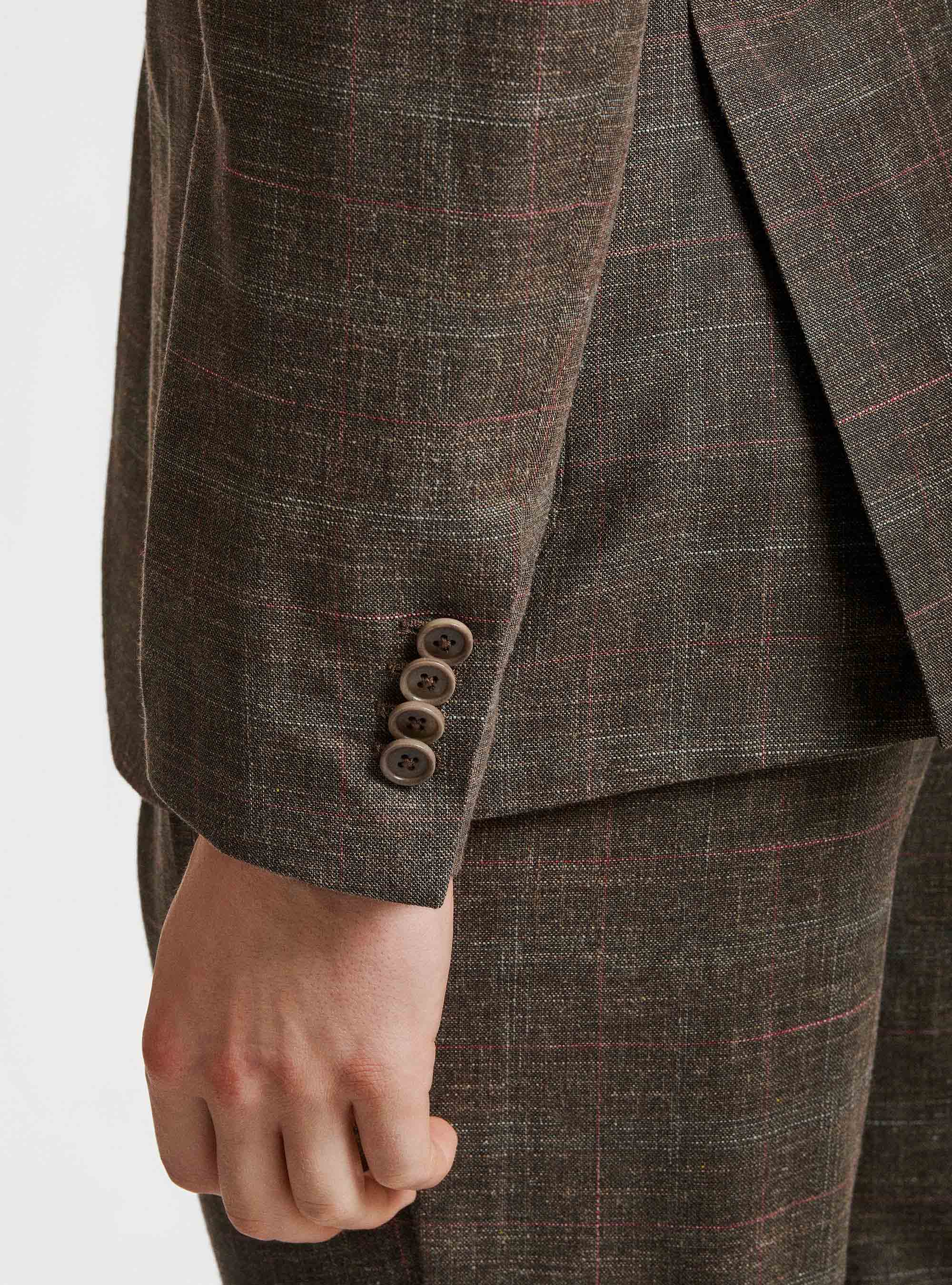 Giacca per abito in lana cotone e lino Marlane, KAKY 0612C