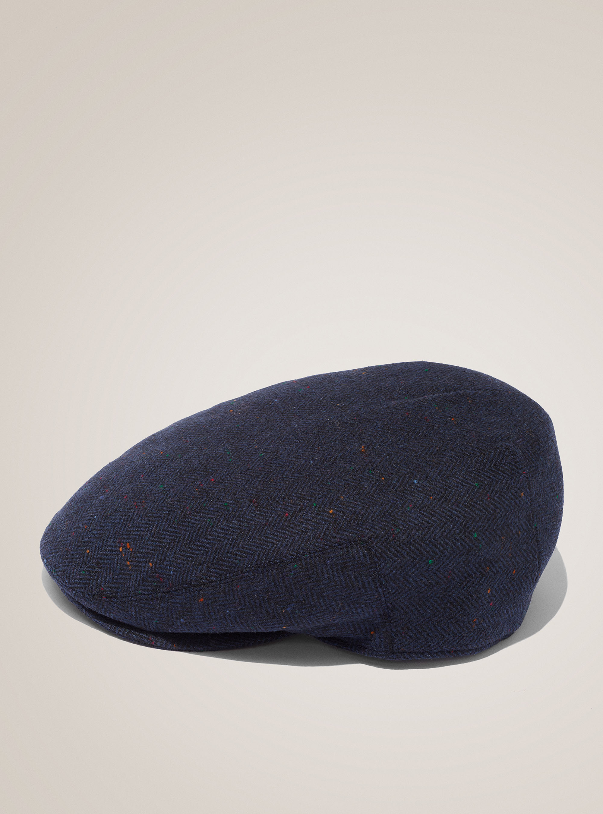 Flat cap, NAVY BLUE