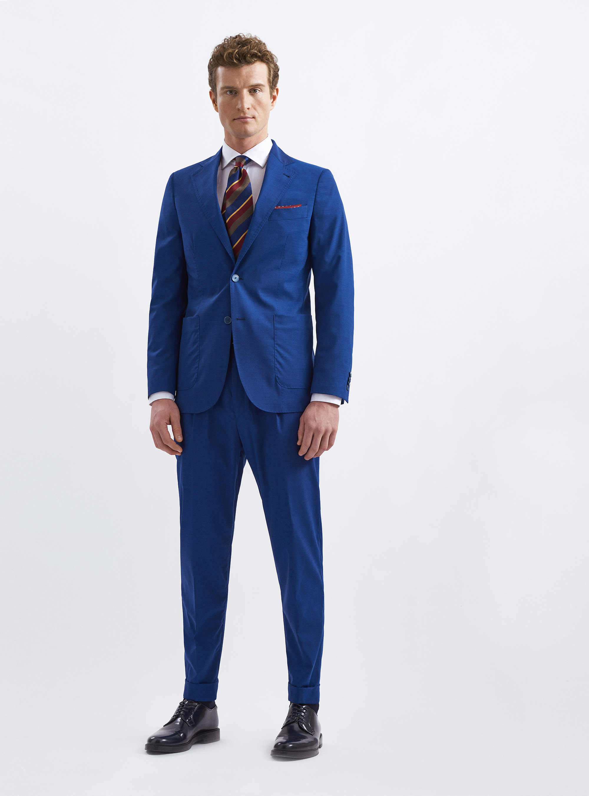 Giacca per abito in lana travel, INCHIOSTRO