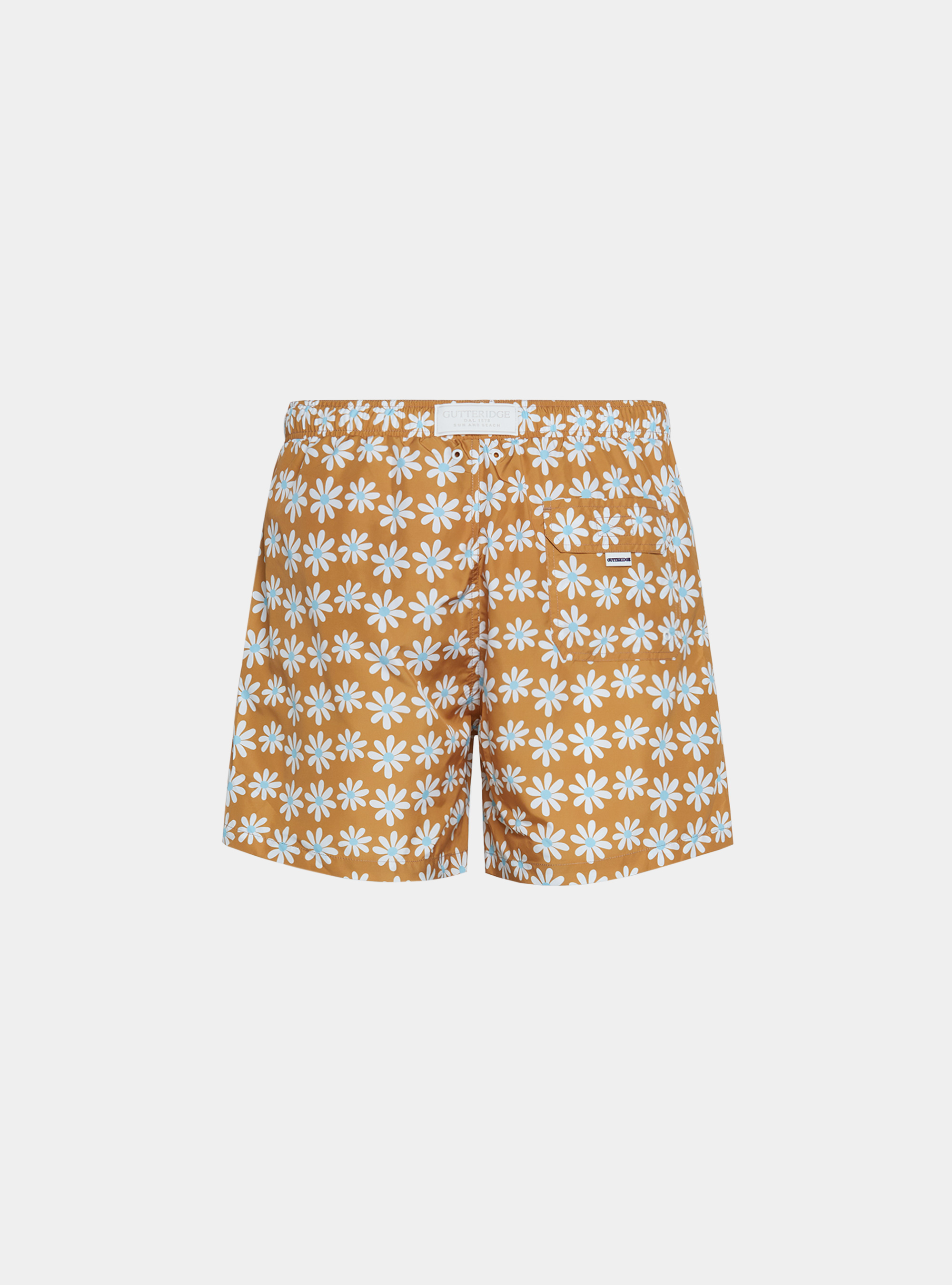 Maillot de bain imprim&eacute; marguerite, SENAPE 0715C