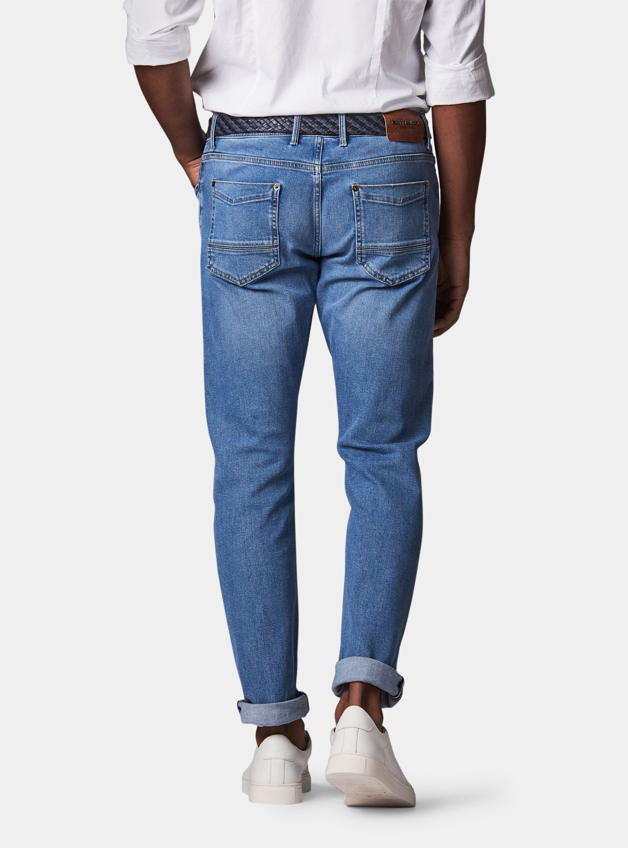 Regular fit denim, BLUE