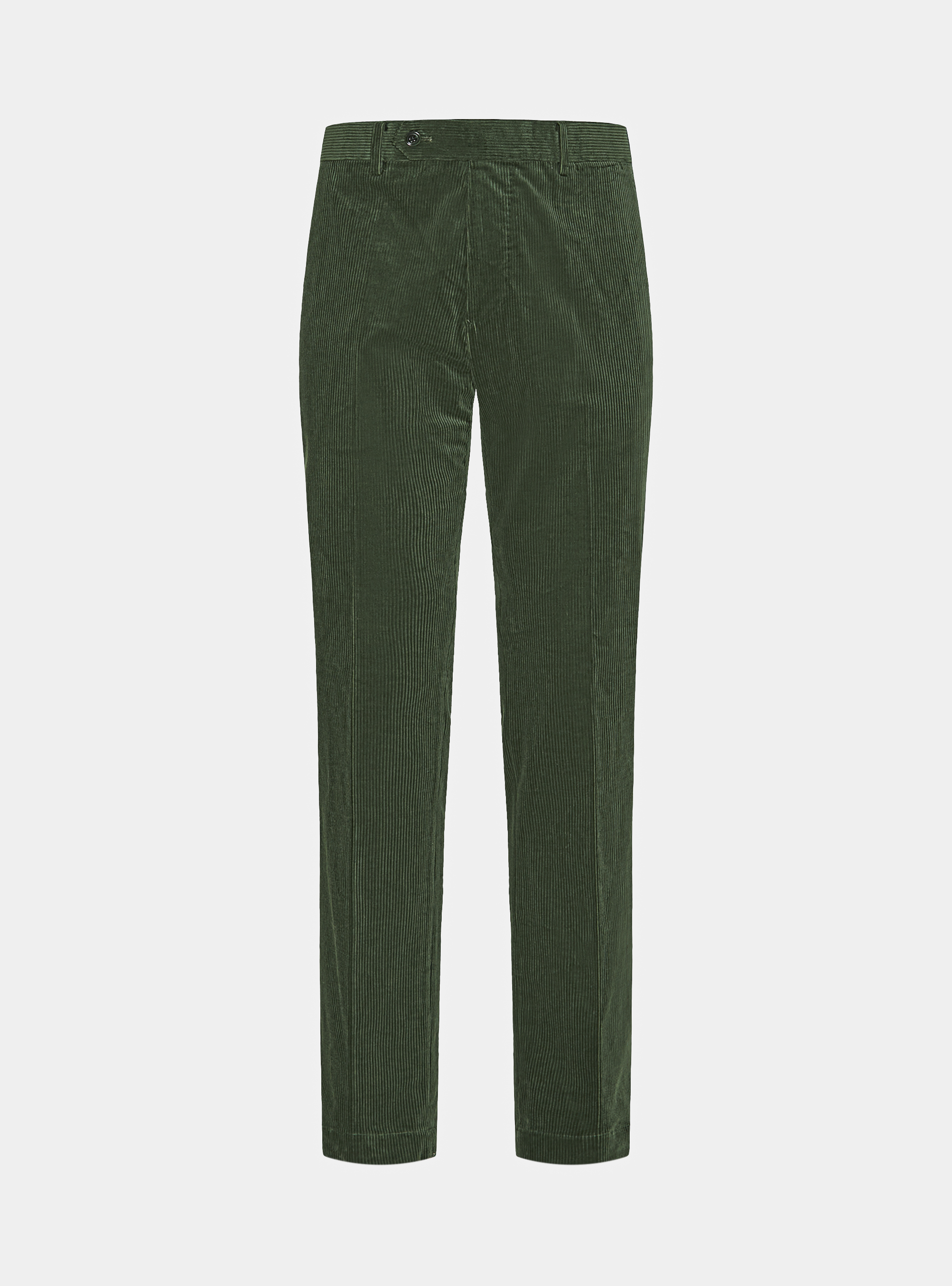 Pantalón de terciopelo elástico Duca Visconti di Modrone, VERDE