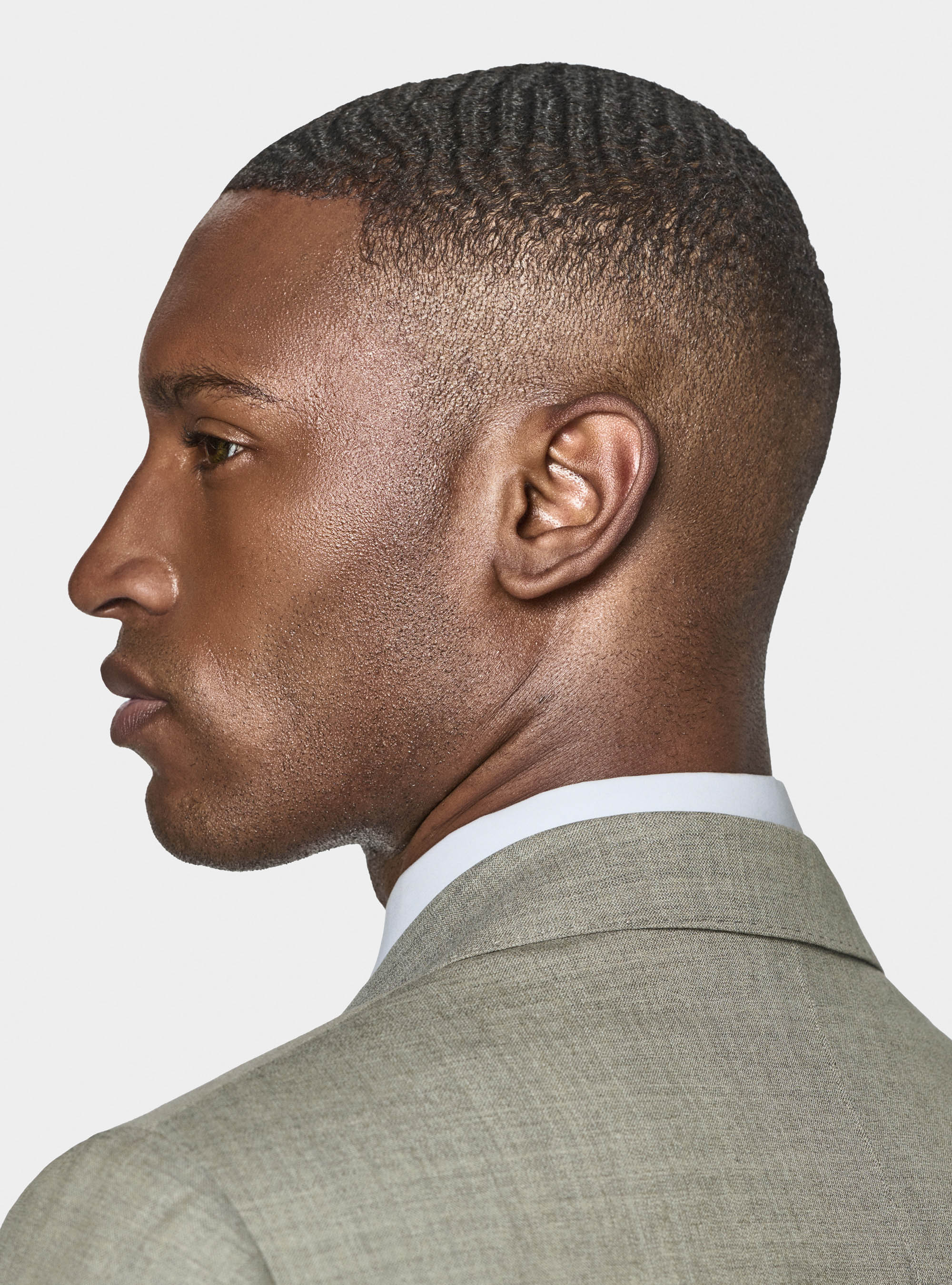 Pure wool suit blazer Vitale Barberis Canonico, ECRU