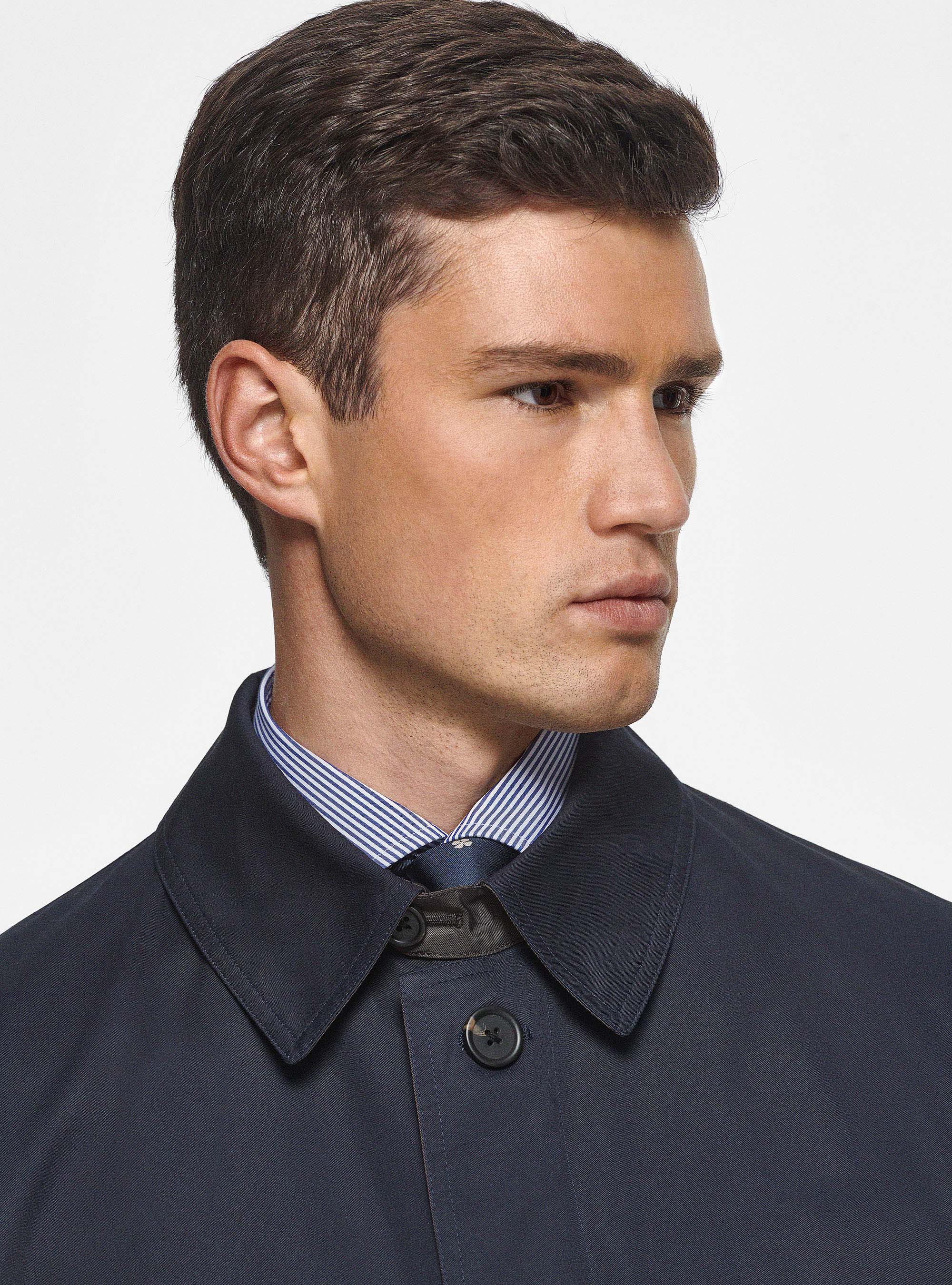 Reversible raincoat, NAVY BLUE