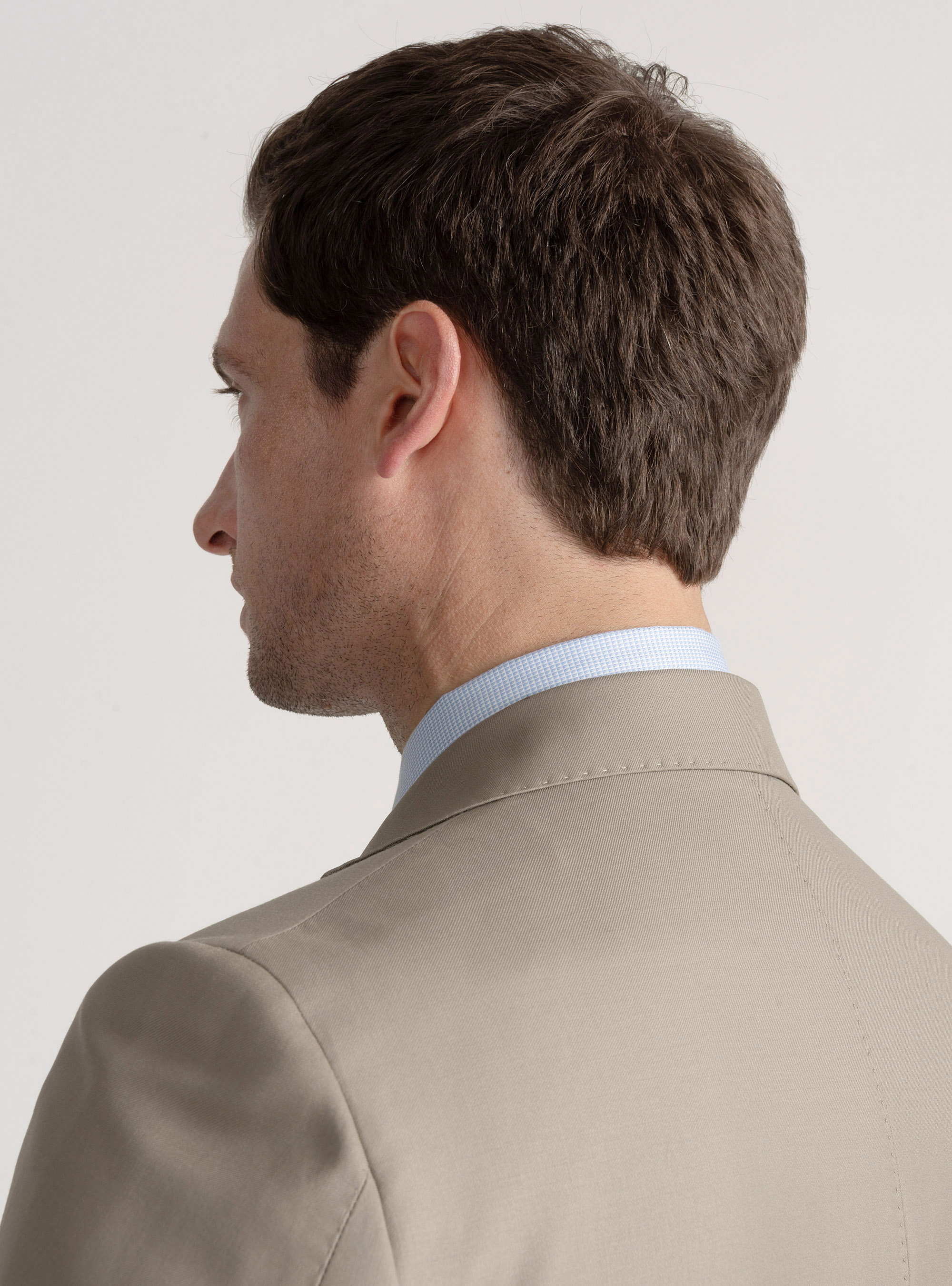 Americana de traje de pura lana Vitale Barberis Canonico, BARRO