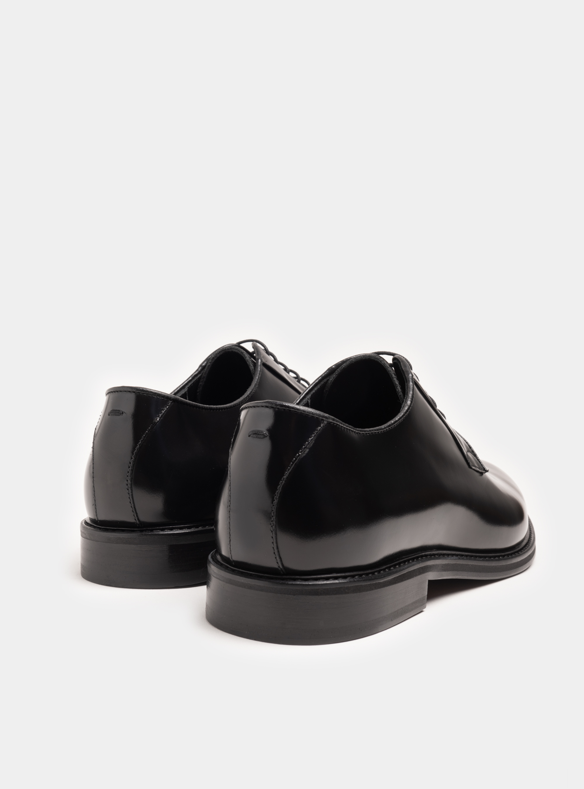 Derby in pelle abrasivata, NERO