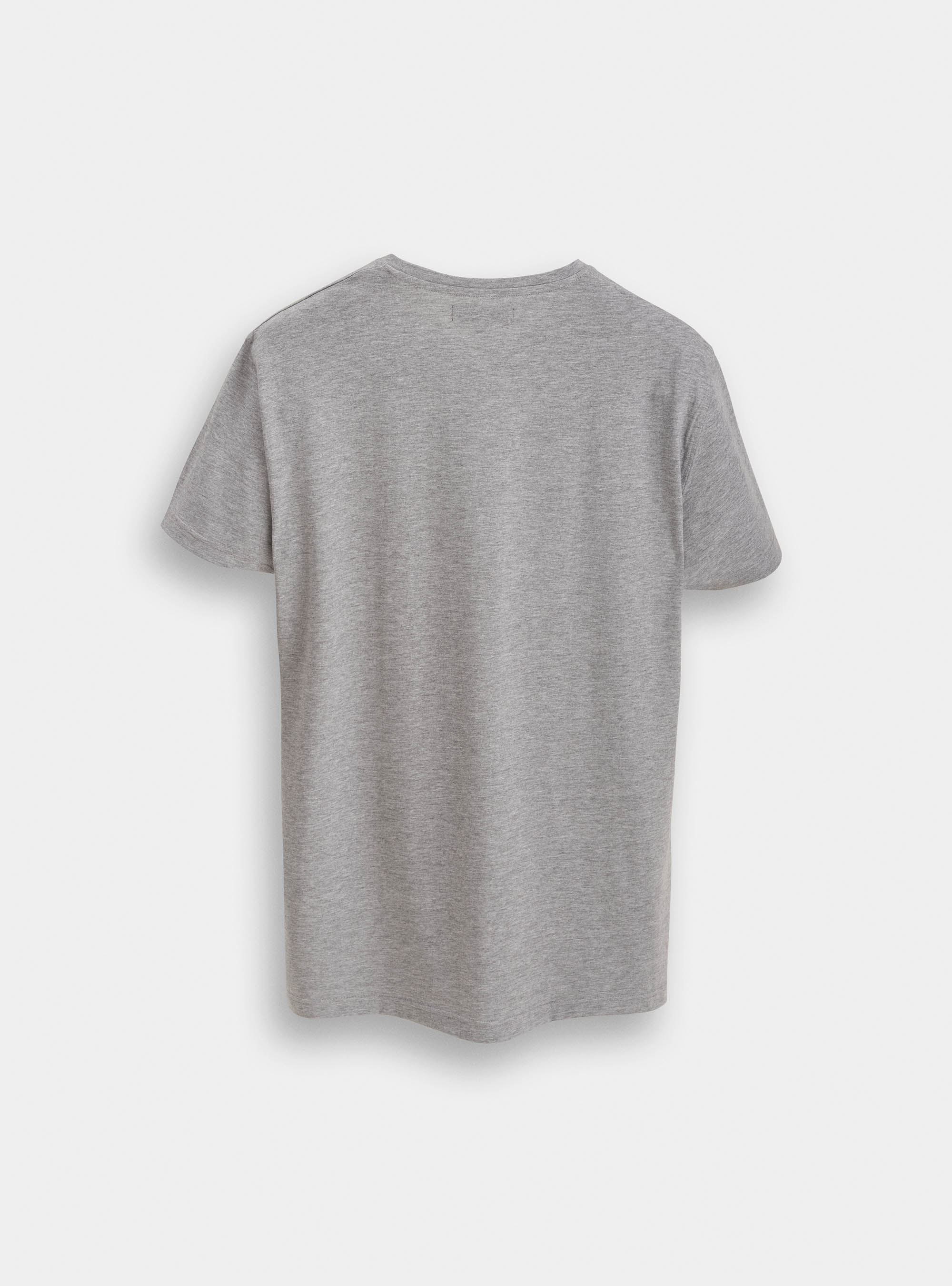Maglietta con taschino in jersey di Cotone Supima, GRIGIO CHIARO