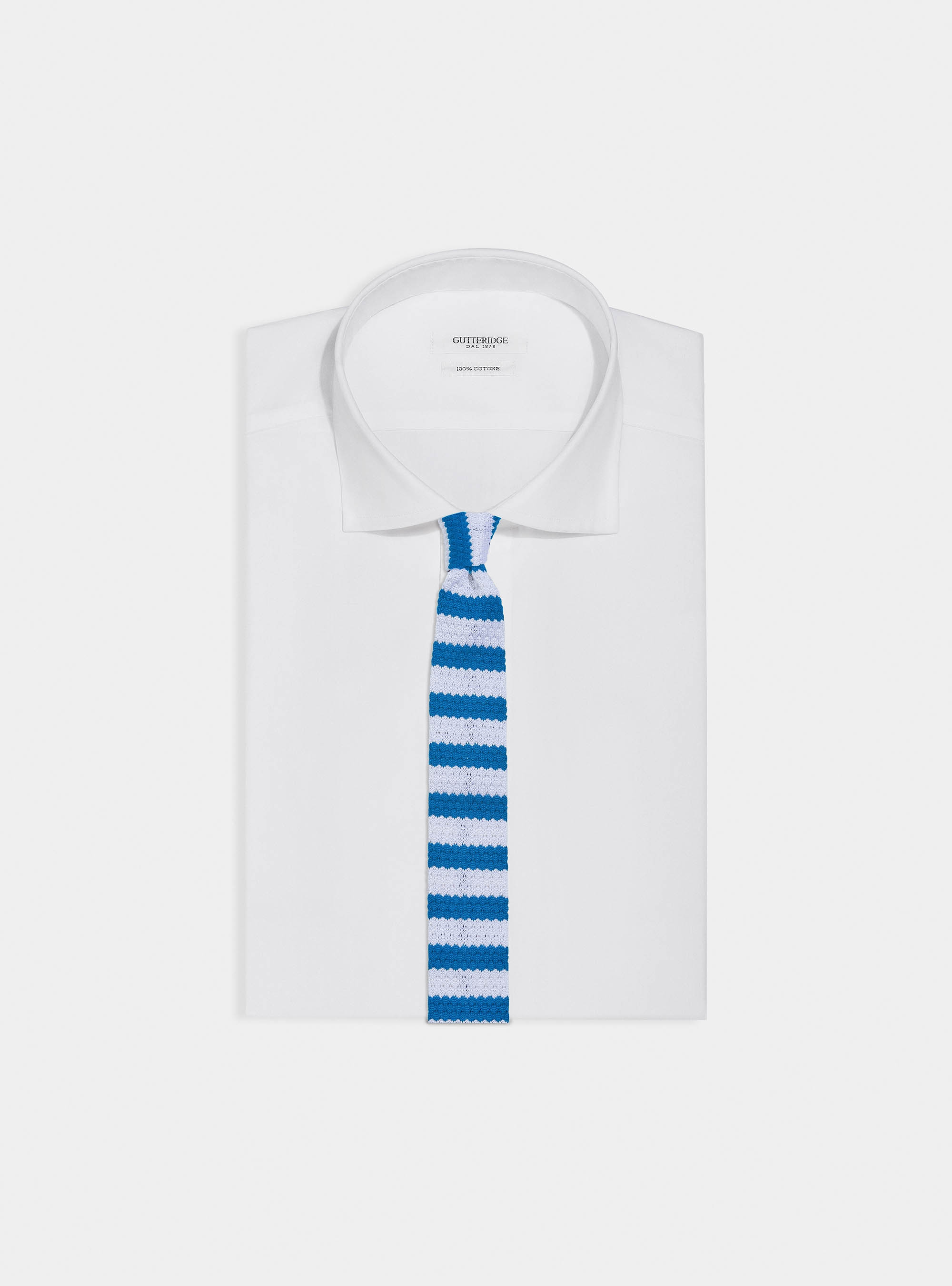 Cravatta in maglia a righe, ROYALE 0253C