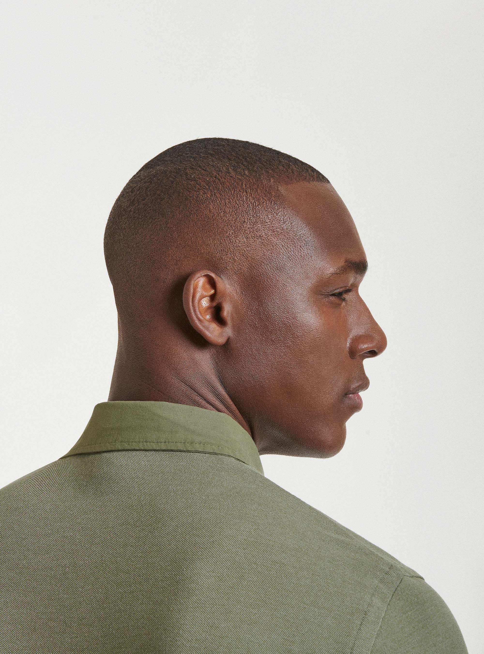 Piqu&eacute; polo shirt with shirt collar, SALVIA 0602C