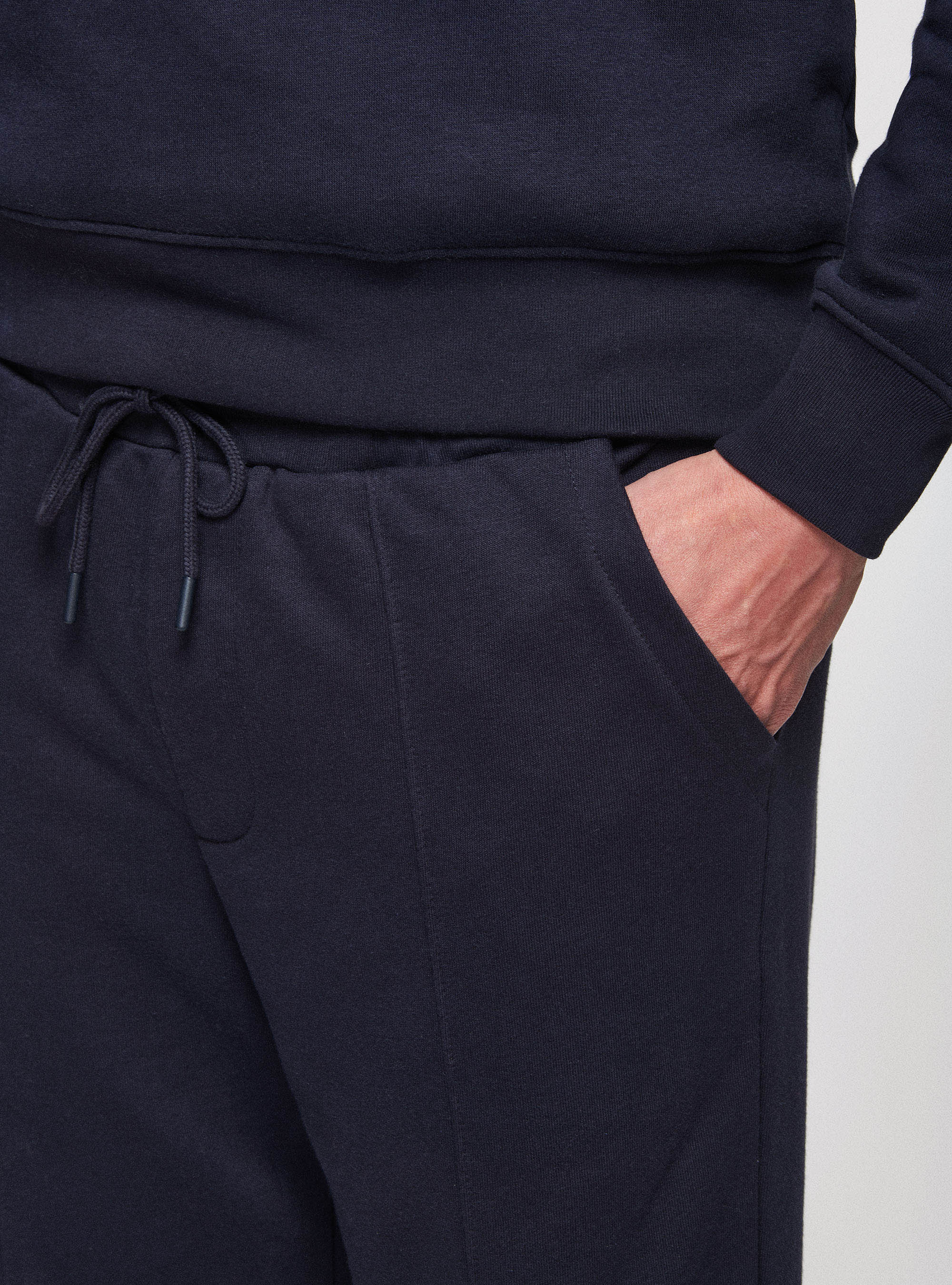 Pantaloni in felpa, BLU NAVY