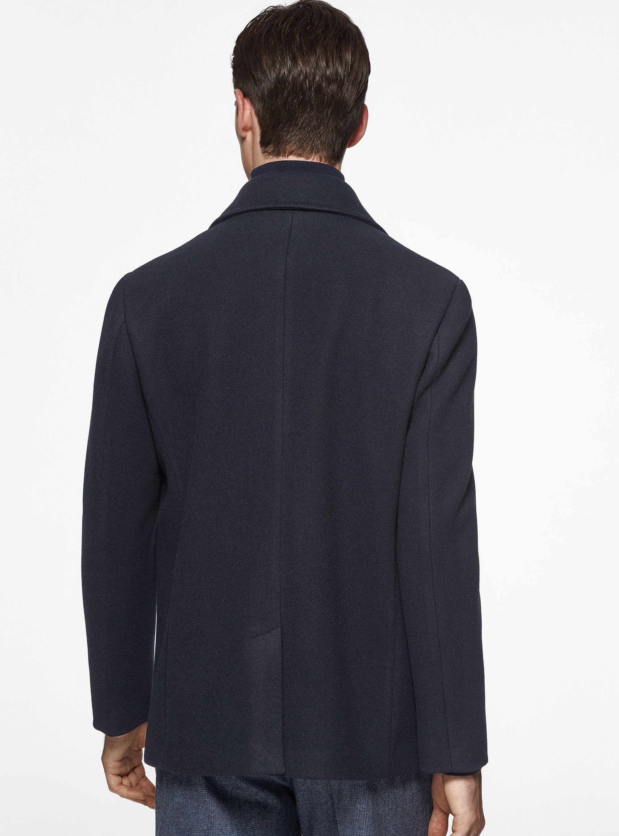 Peacoat tinta unita, BLU NAVY