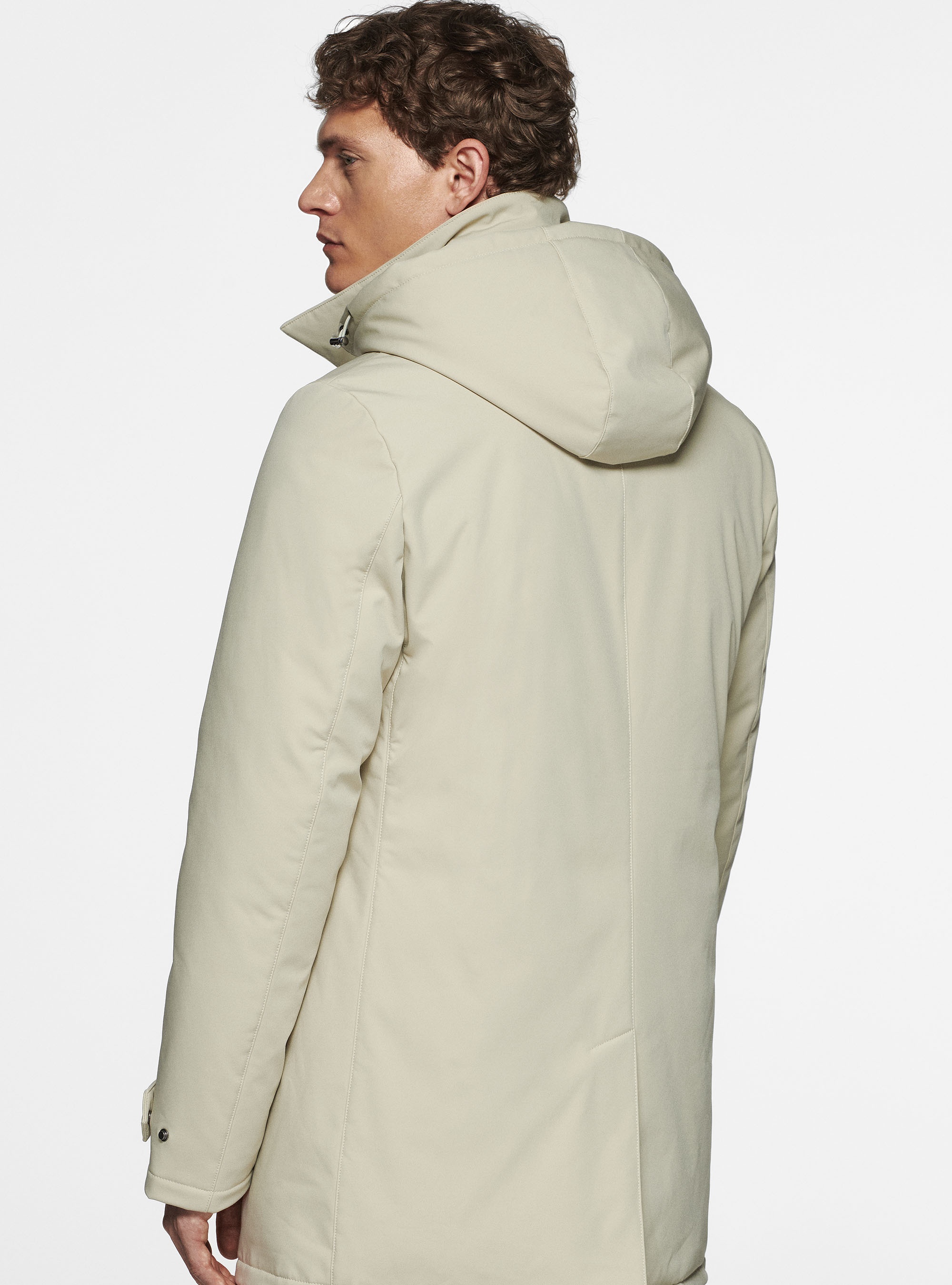 Parka tecnico con imbottitura 3M Thinsulate, SABBIA