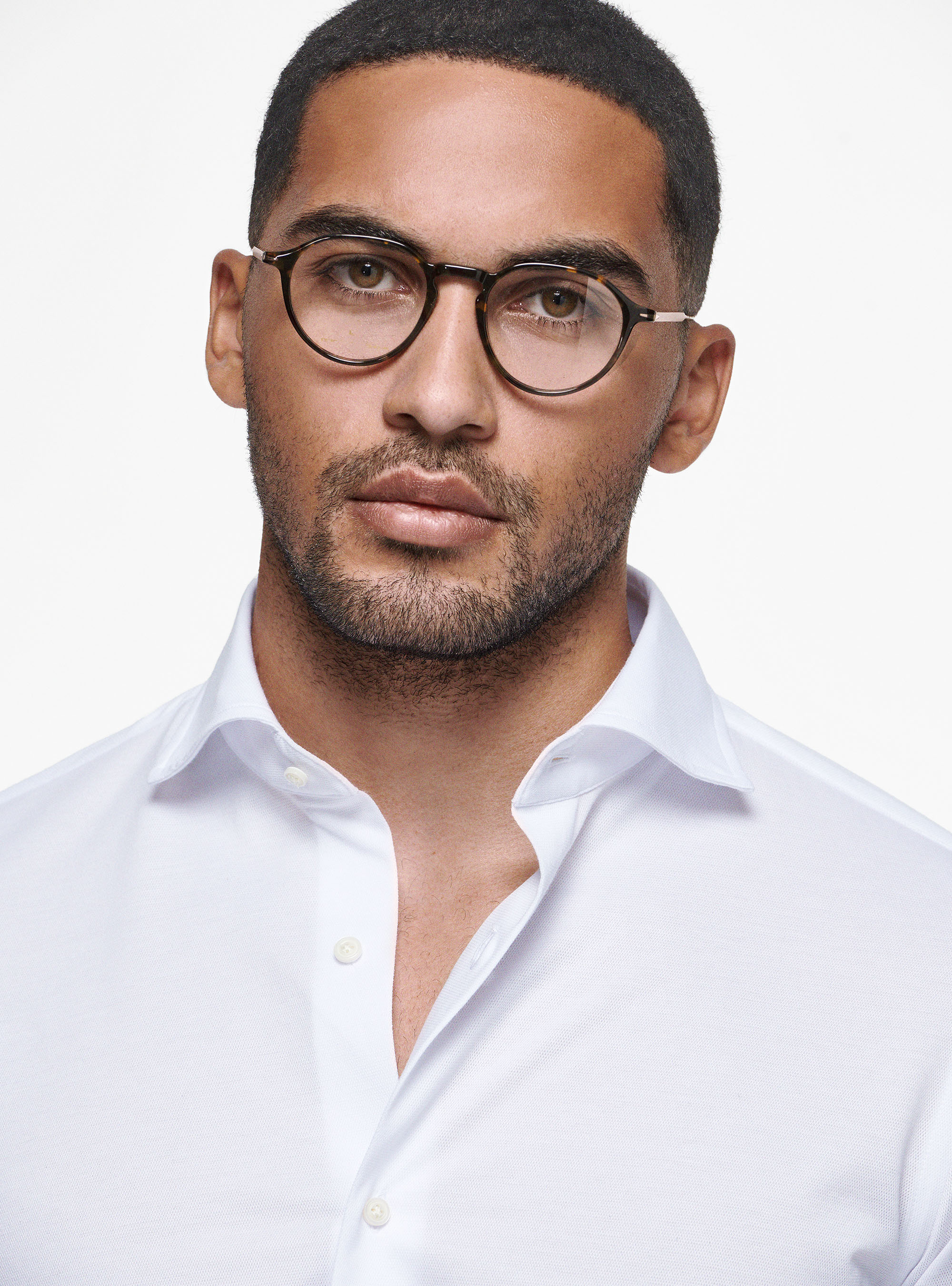 COOLMAX fabric pique shirt, WHITE