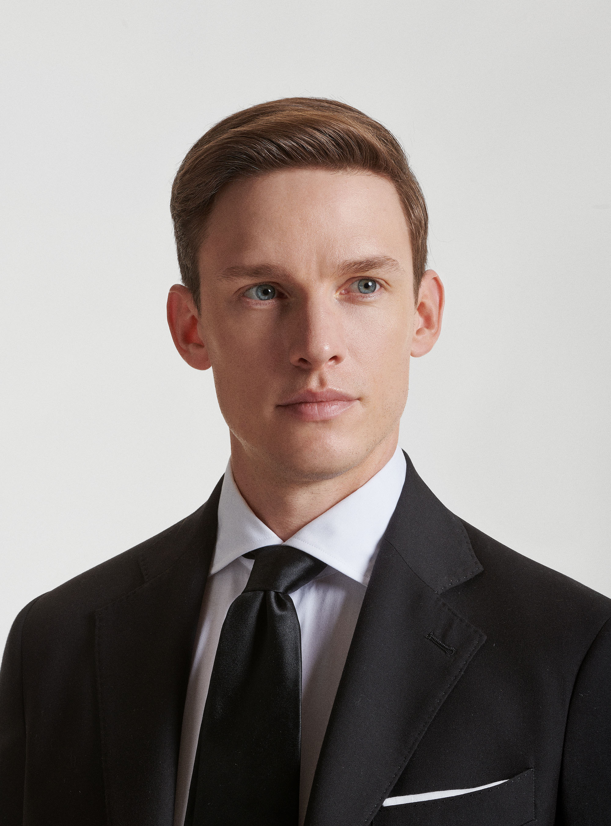 Giacca per abito slim fit, NERO