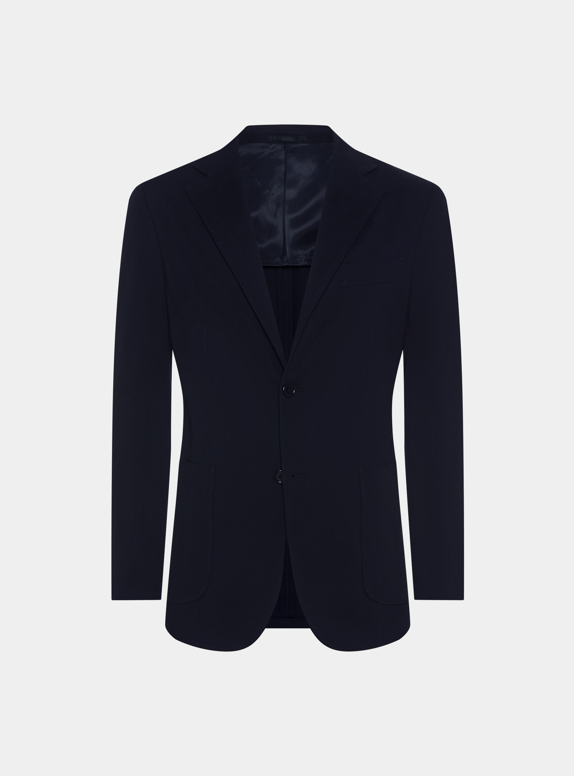 Giacca in cotone smerigliato, BLU NAVY