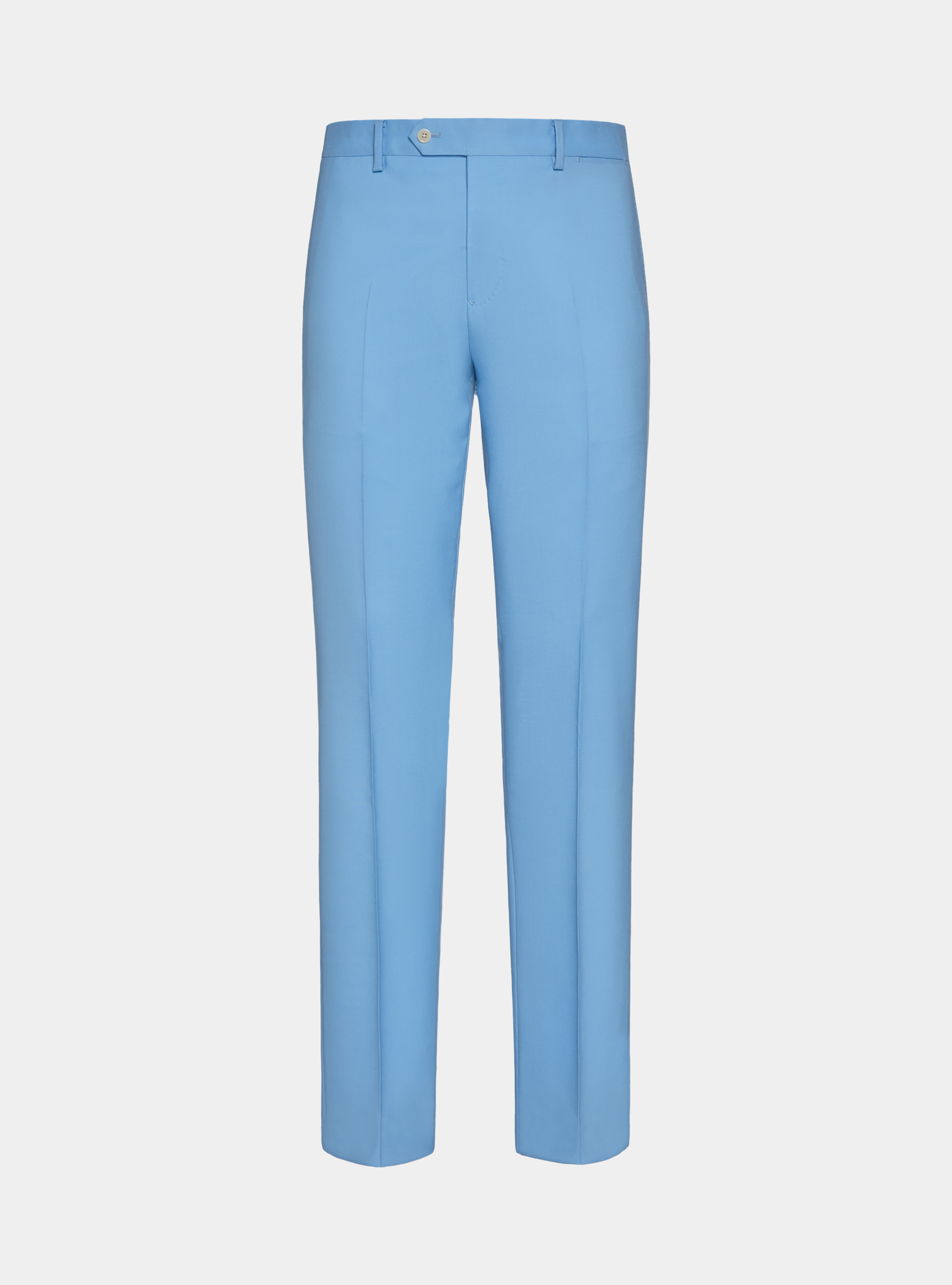 Pantaloni in pura lana Vitale Barberis Canonico, AZZURRO