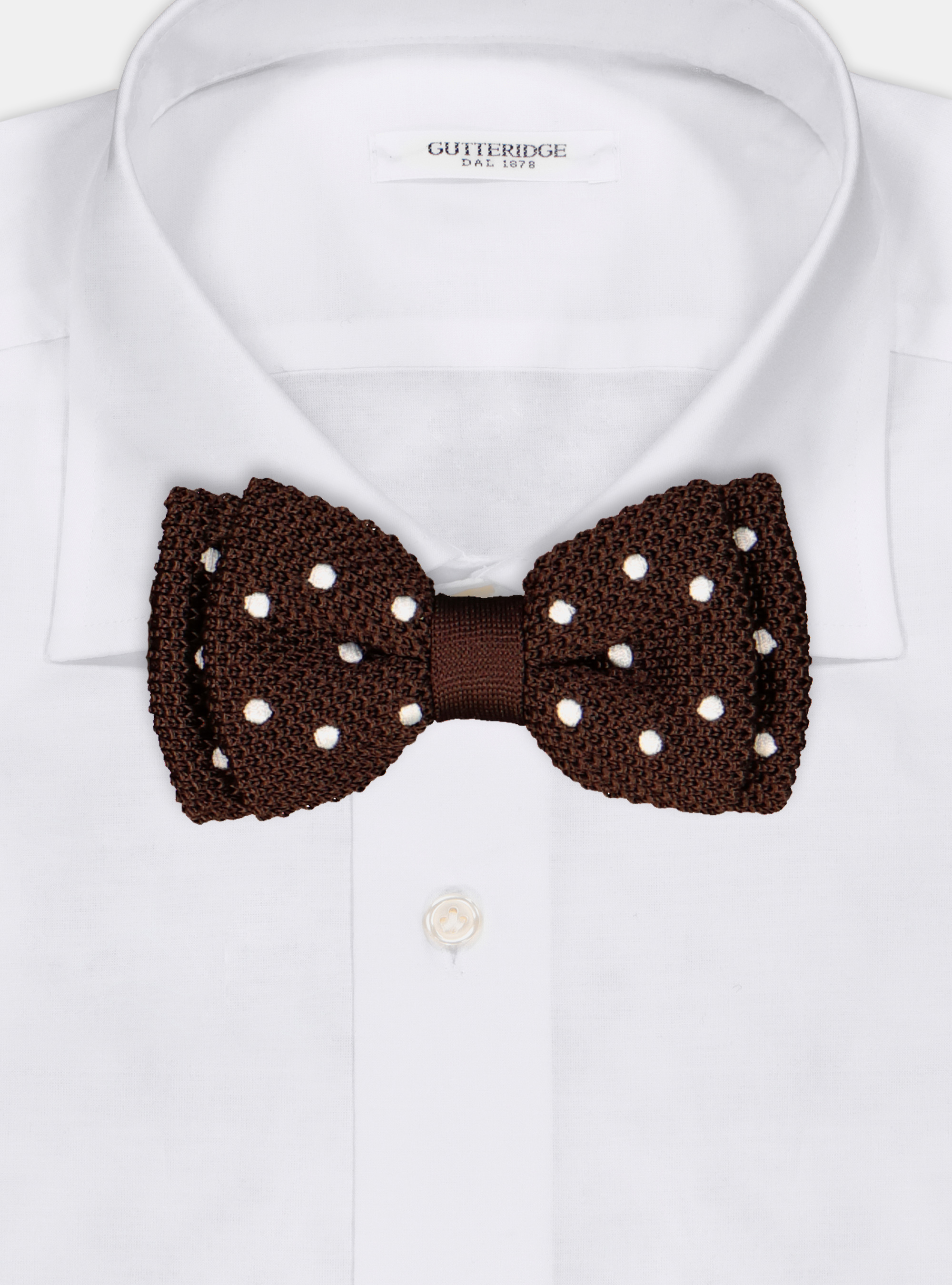 Gestrickte Fliege, MARRONE 0507C