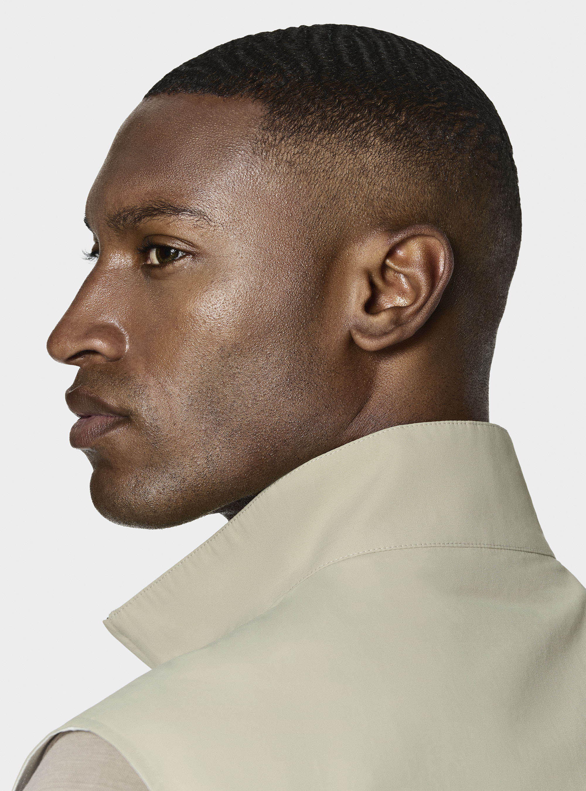 Wendbarer &Auml;rmel aus einer Baumwollmischung, SABBIA 0561C