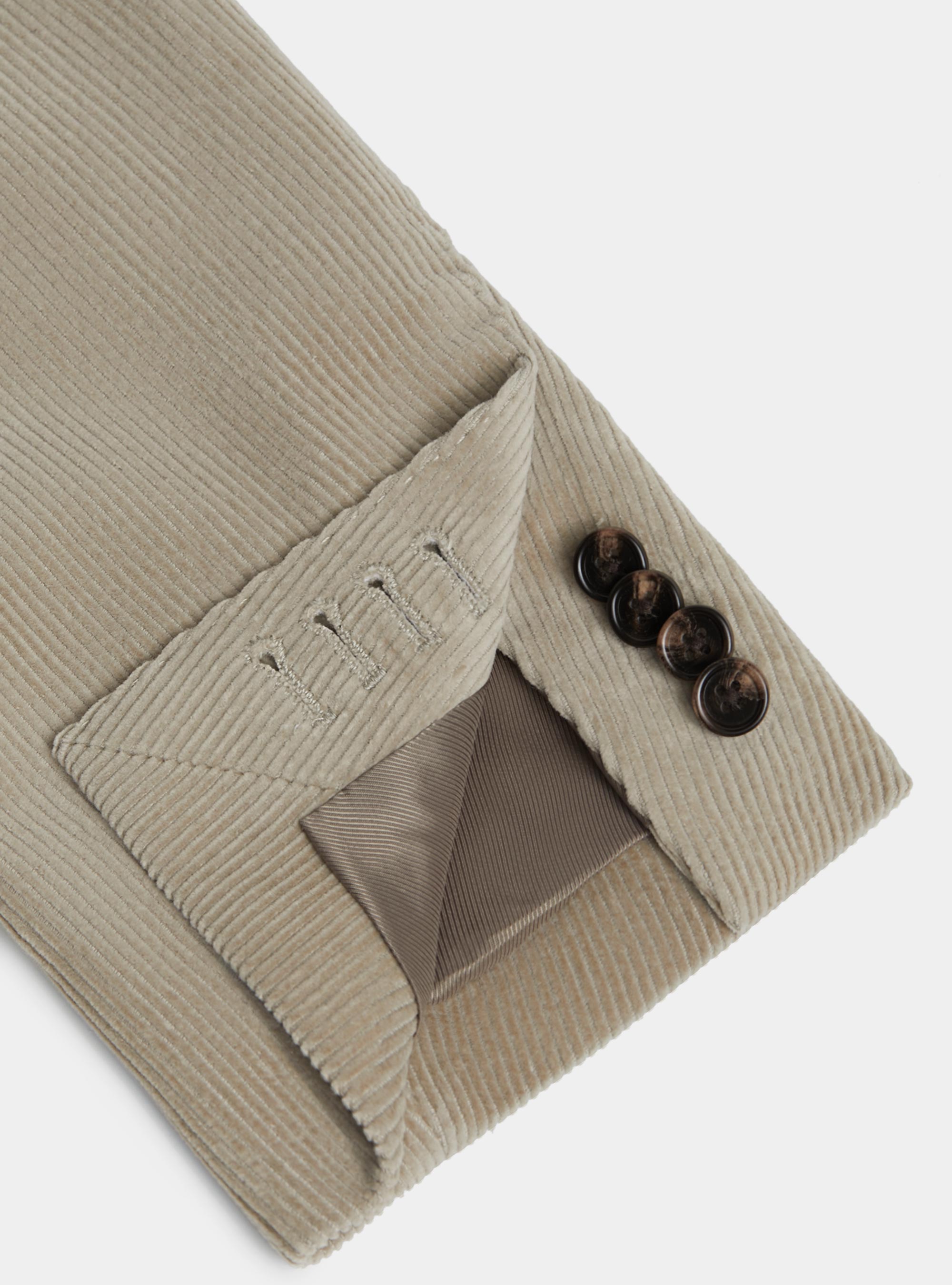 Giacca in velluto, SABBIA