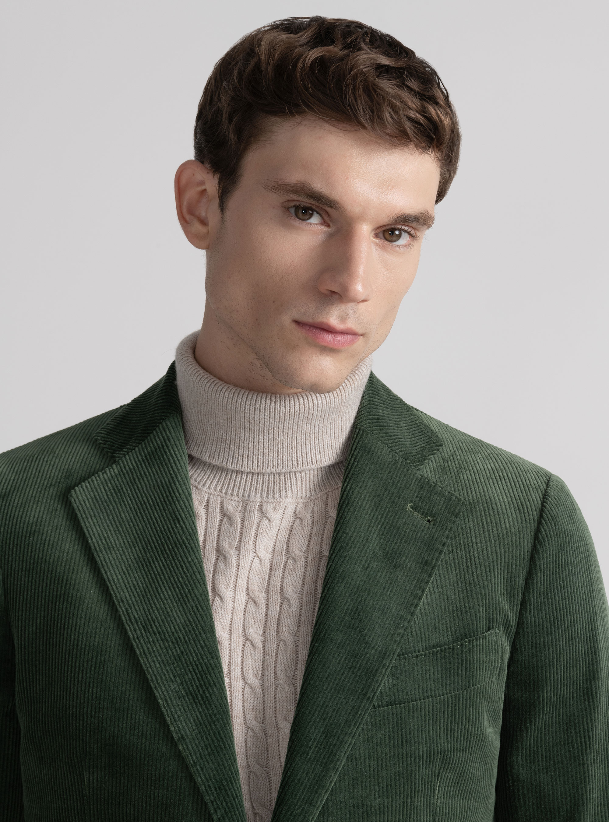 Americana de terciopelo Duca Visconti di Modrone, VERDE