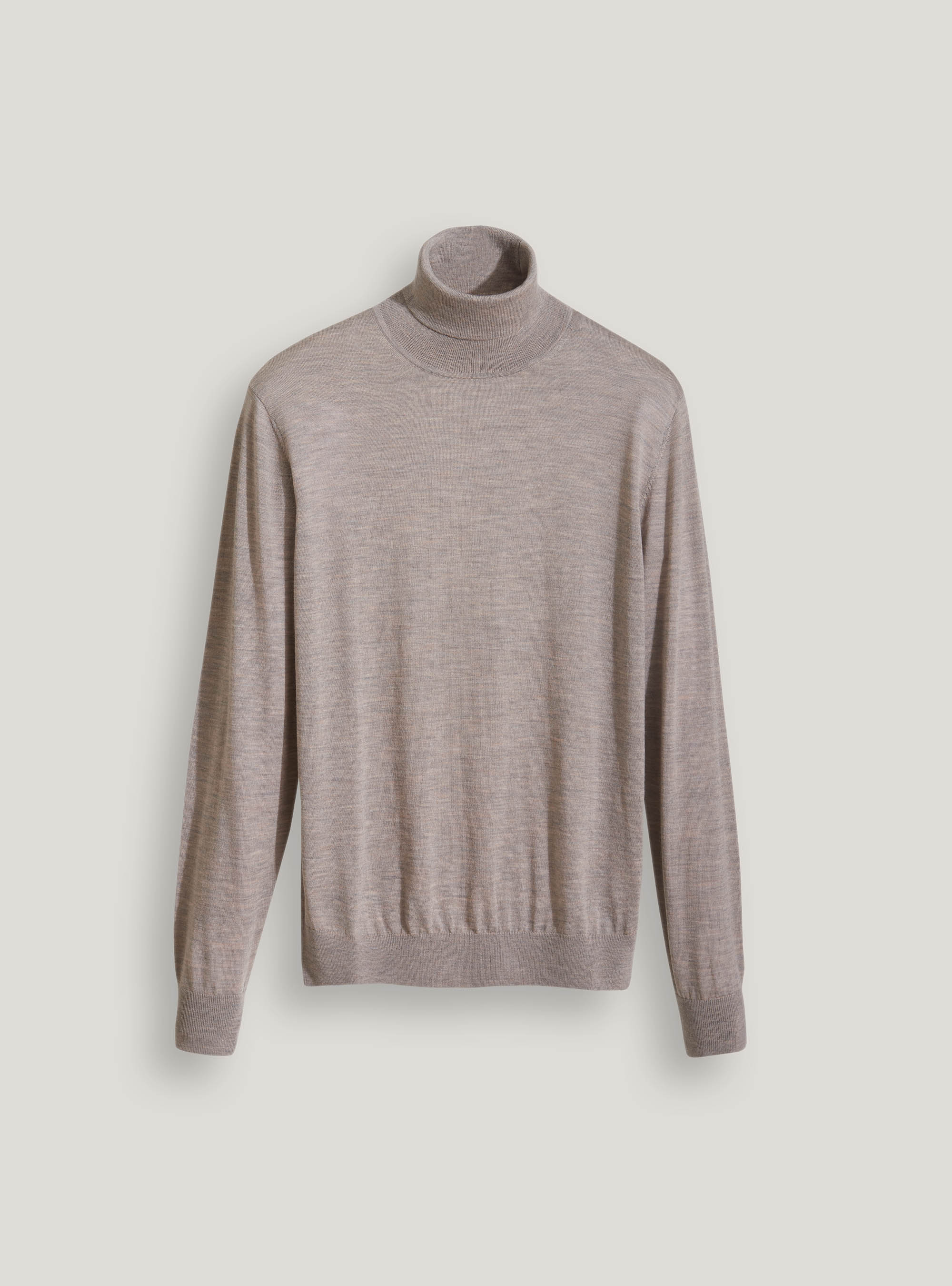 新品　BRIEFING　FINE MERINO HIGH NECK KNIT Classic Merino Turtleneck Charcoal Grey Melange – Fall