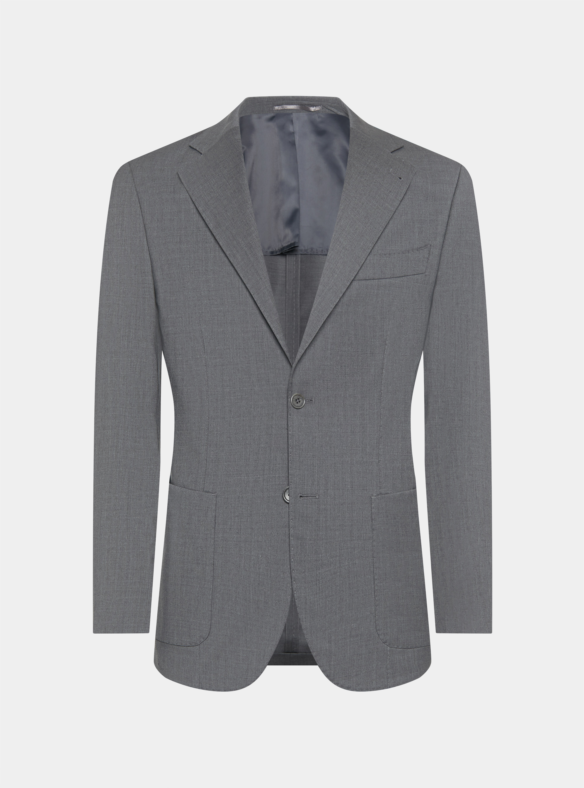 Giacca in pura lana, GRIGIO CHIARO