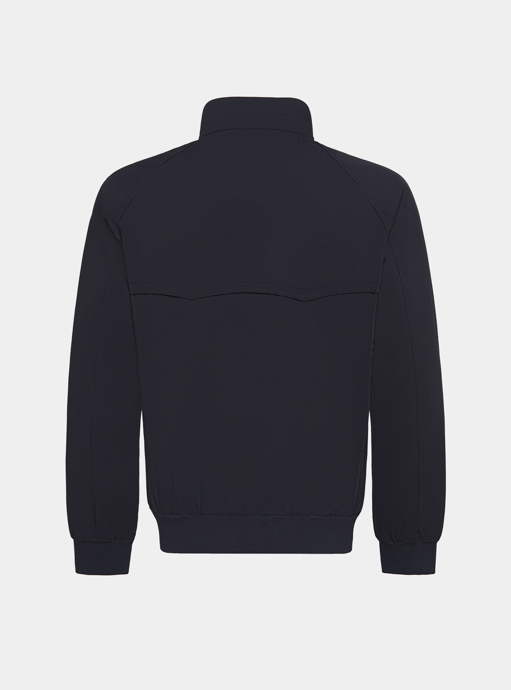 Bomber in misto cotone, BLU NAVY