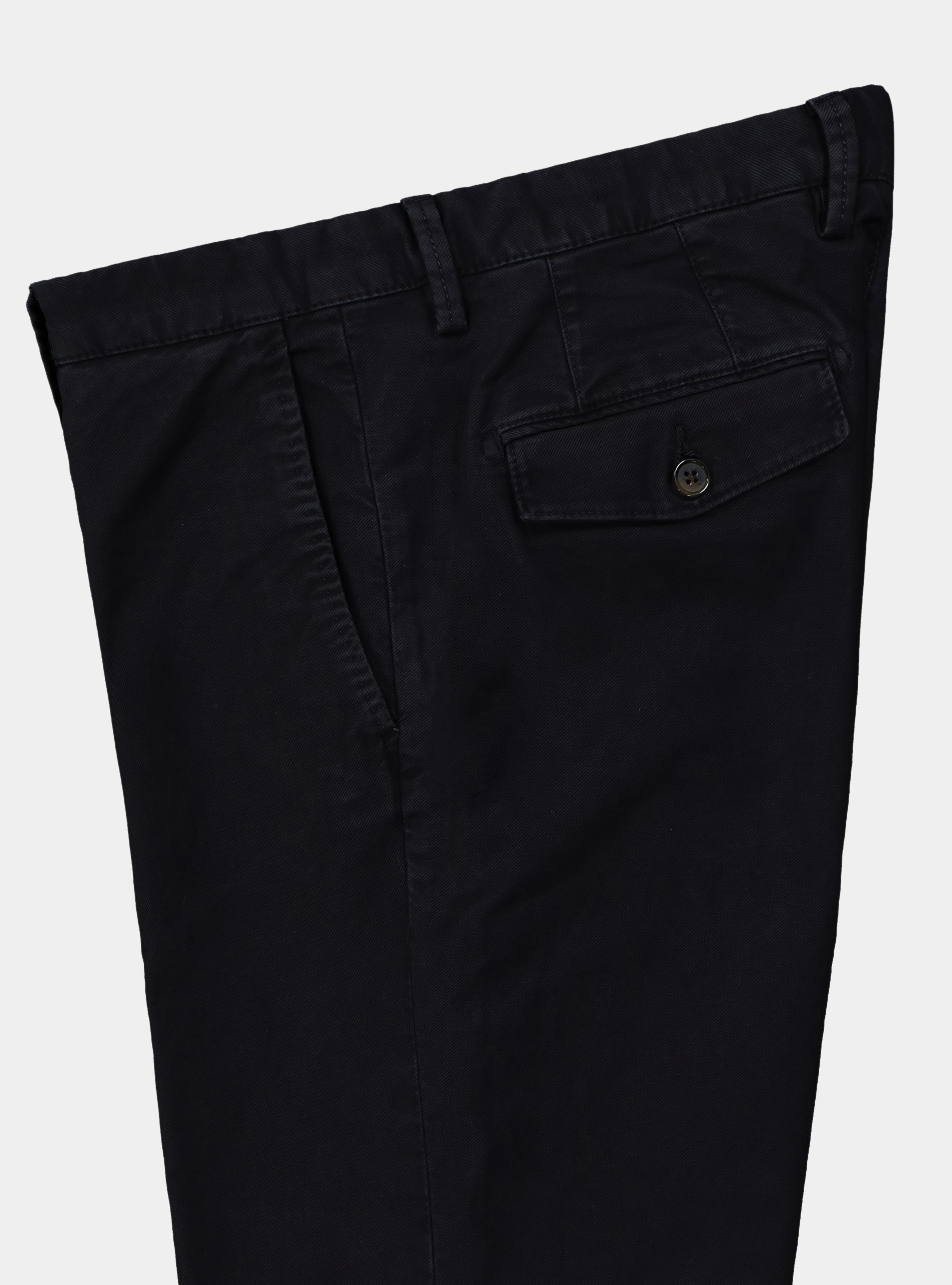 Pantaloni chino in cotone stretch, BLU NAVY