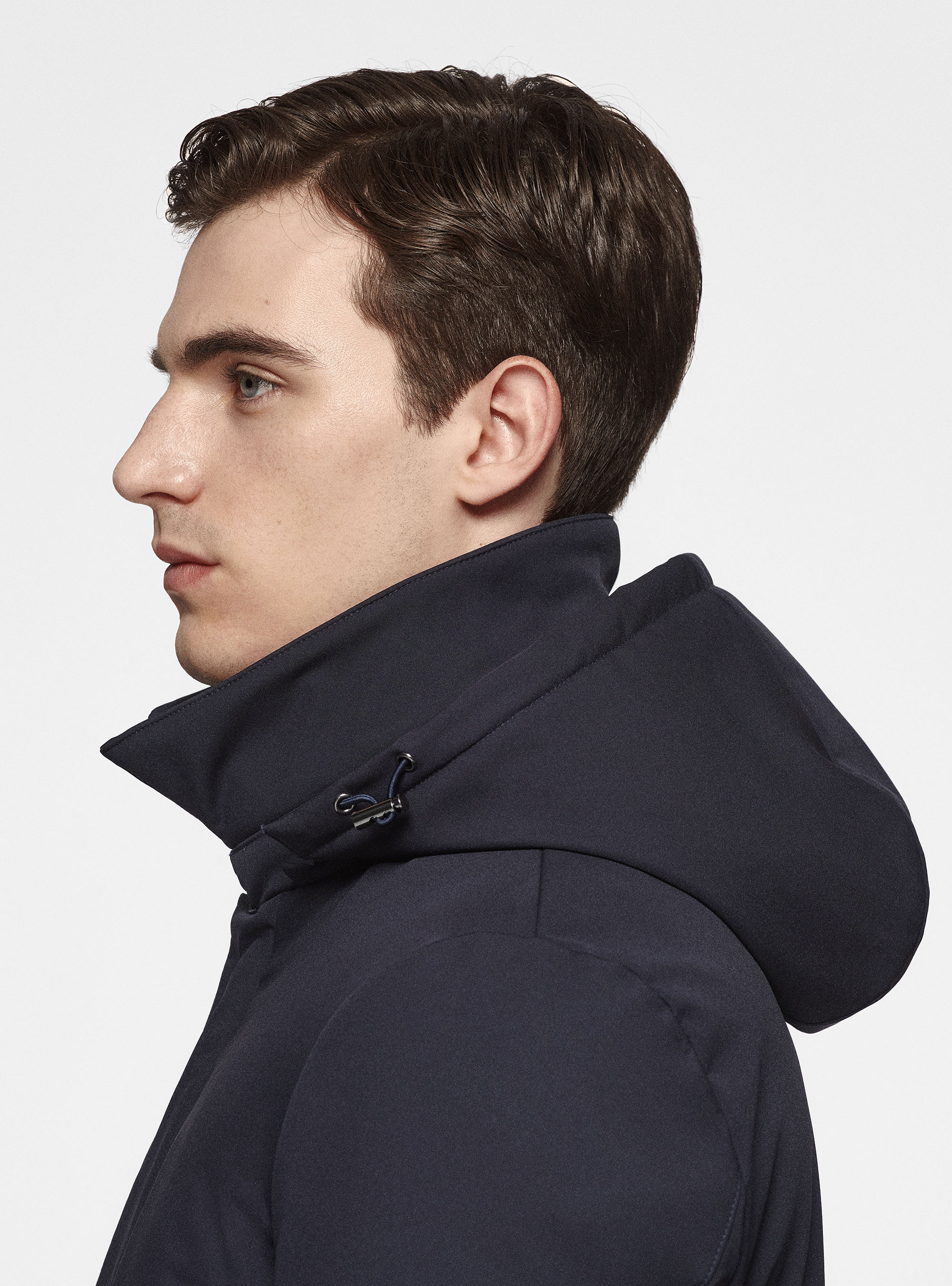 Parka tecnico con imbottitura 3M Thinsulate, BLU NAVY