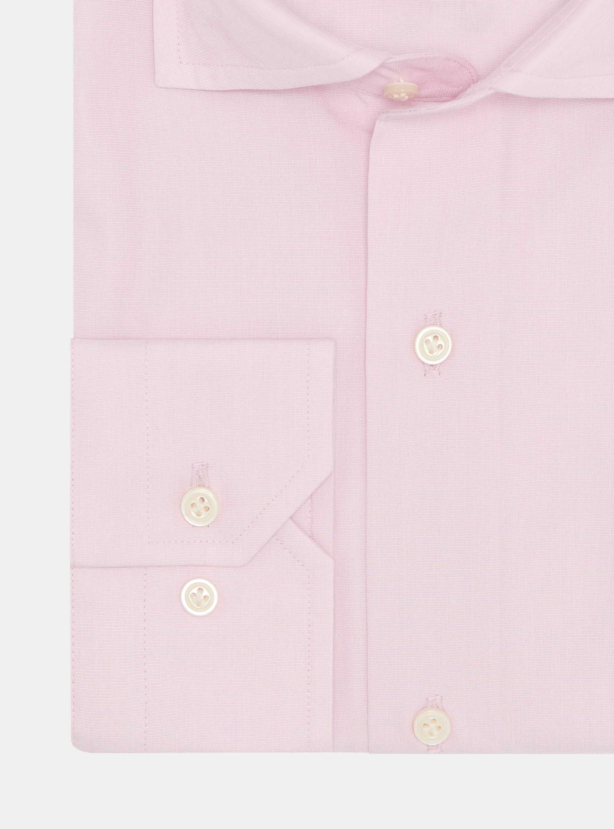 Cotton shirt fil a fil, PINK