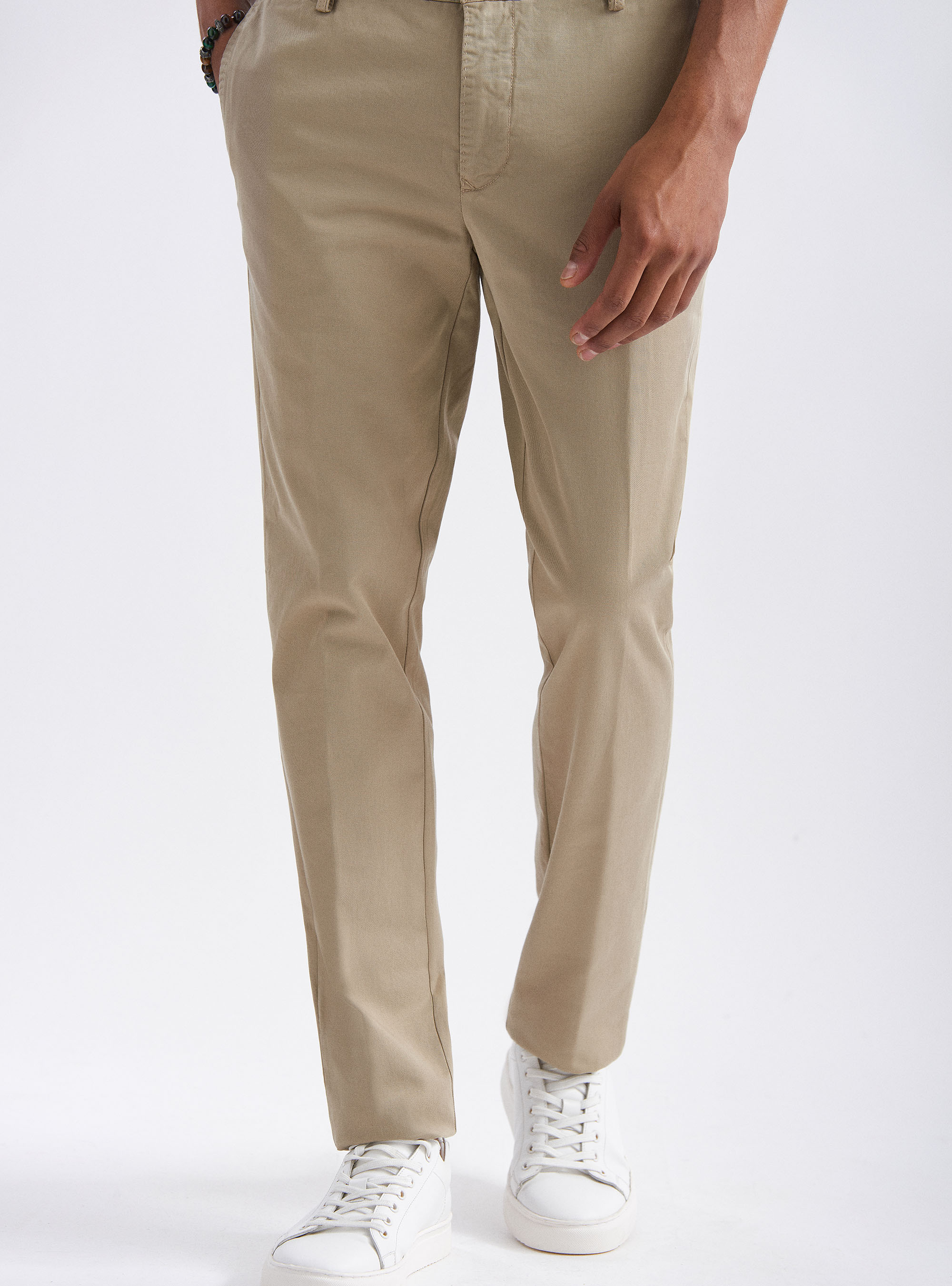 GOLFICKERS × TANGRAM CHINO PANTS BEIGE TGA-MP27