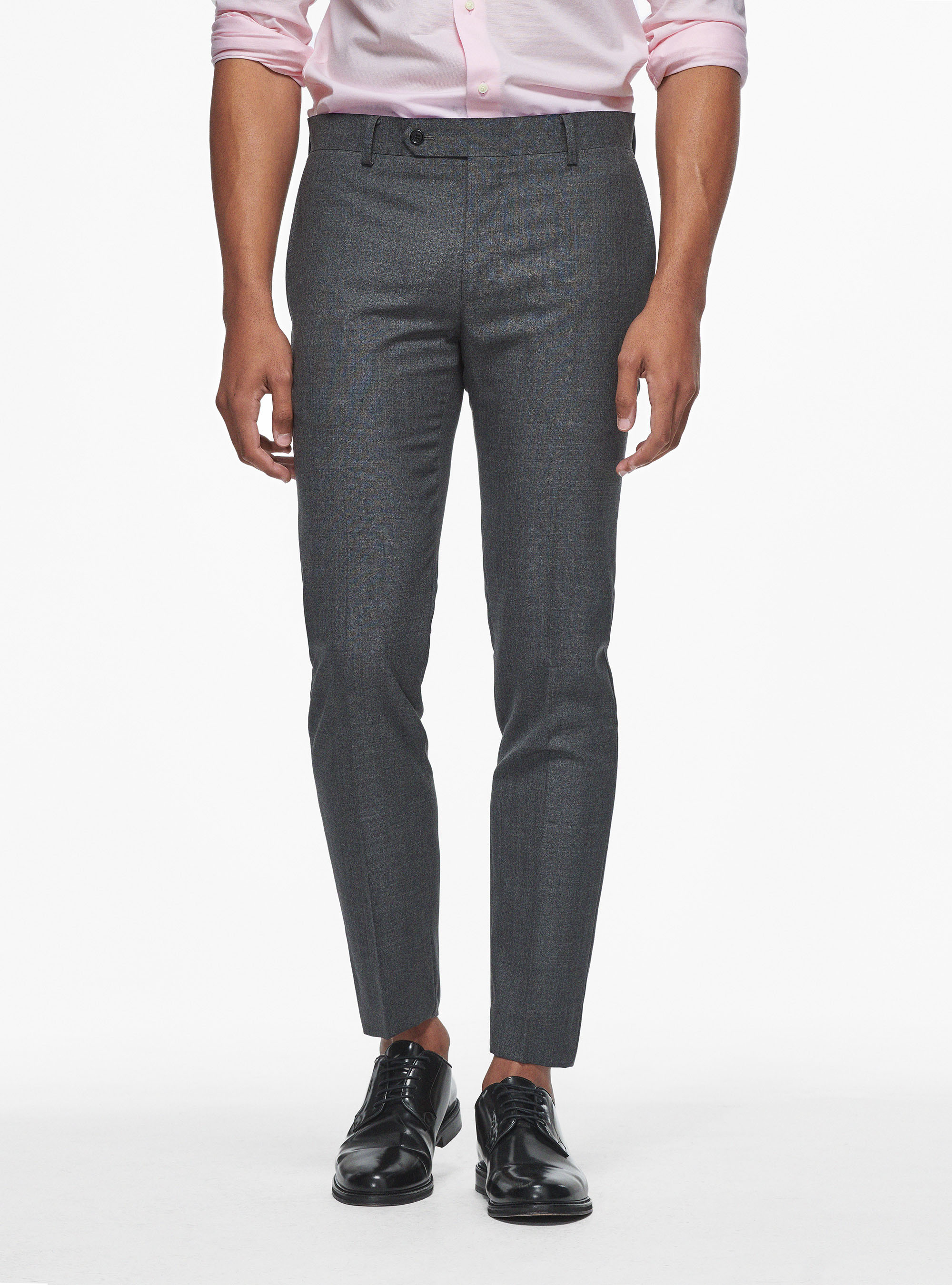 SHIPS-VITALE BARBERI CANONICO スラックス Vitale Barberis Canonico - 120s 2 Ply Charcoal Grey Dress
