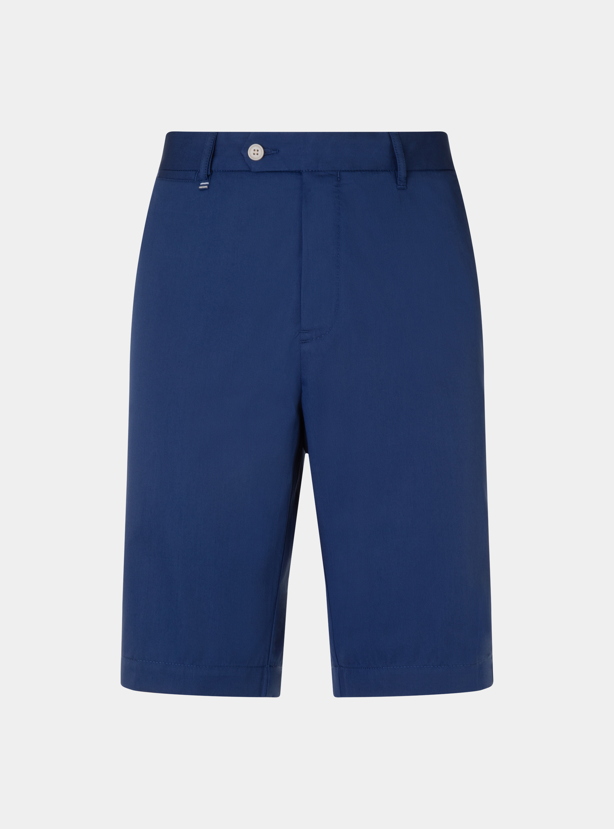 Bermuda in twill di cotone leggero, BLU