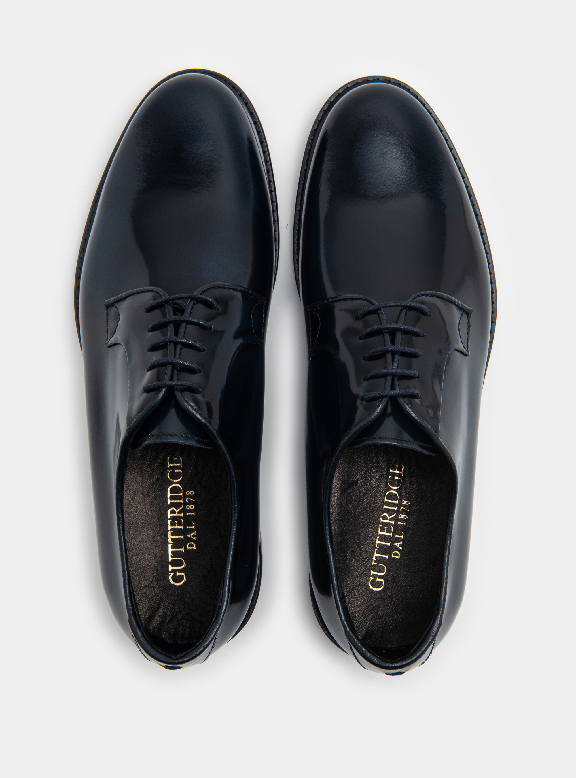 Derby in pelle abrasivata, BLU NAVY