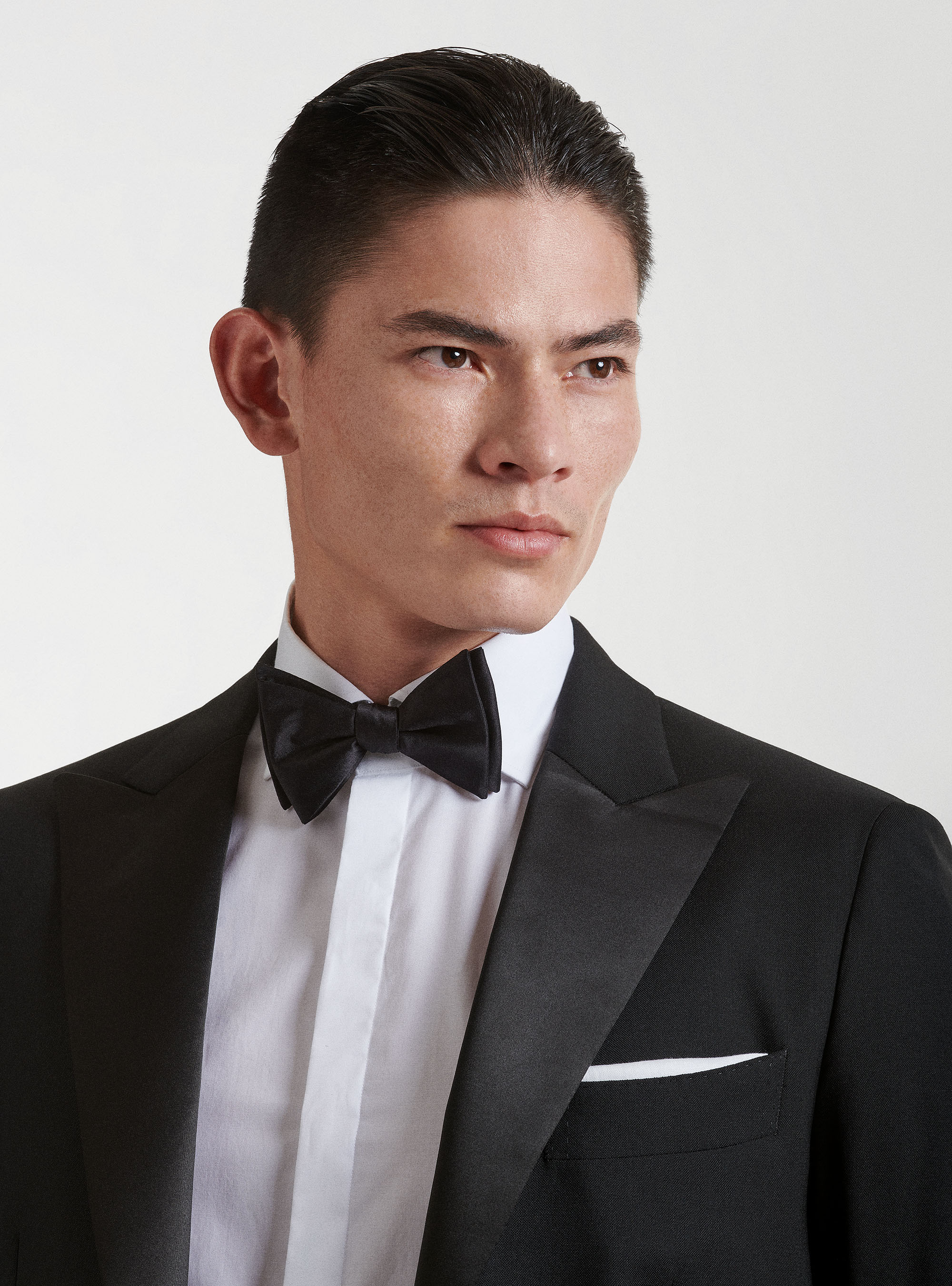 Giacca per smoking in pura lana Vitale Barberis Canonico, NERO