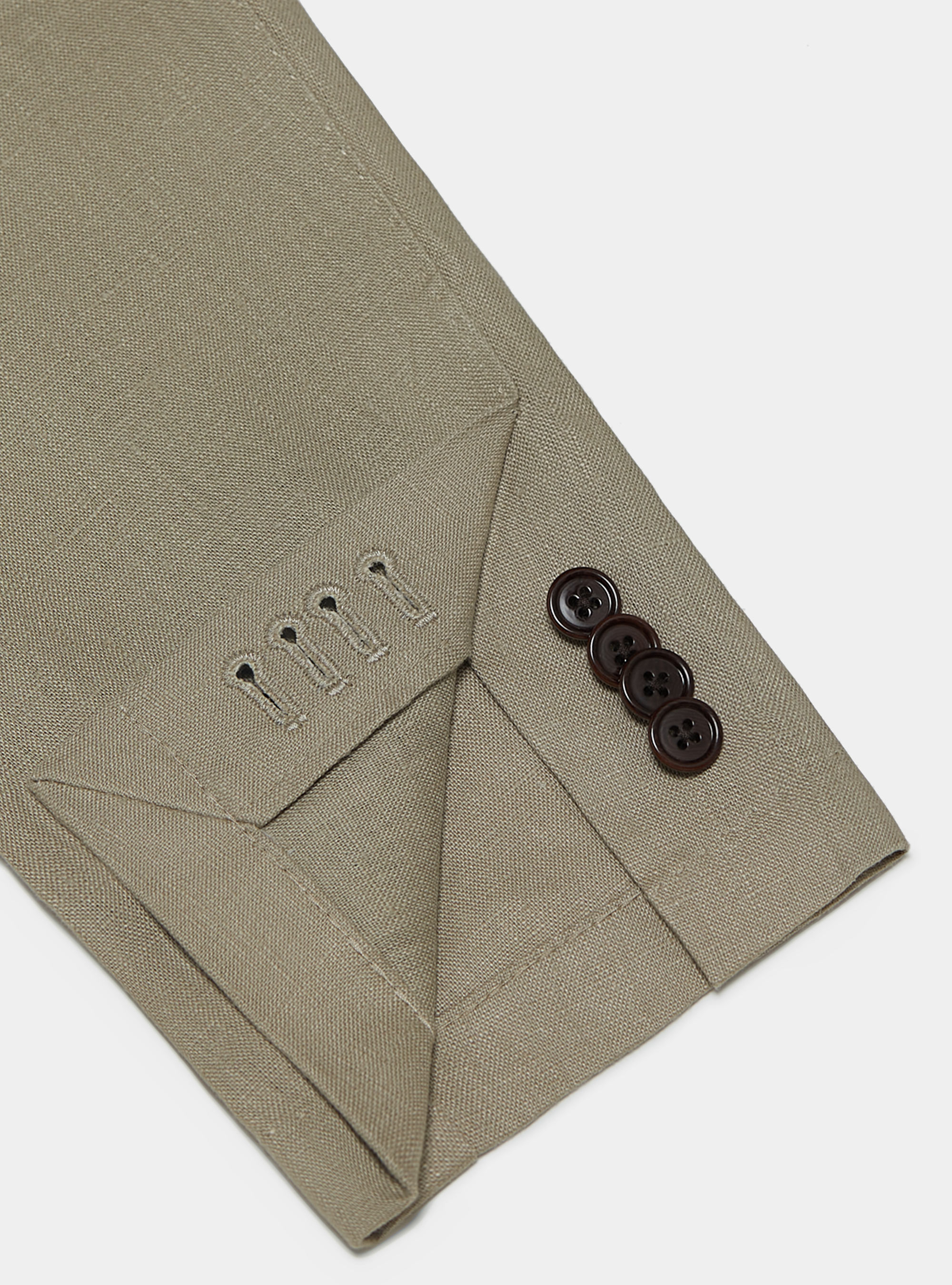 Pure linen blazer, MUD