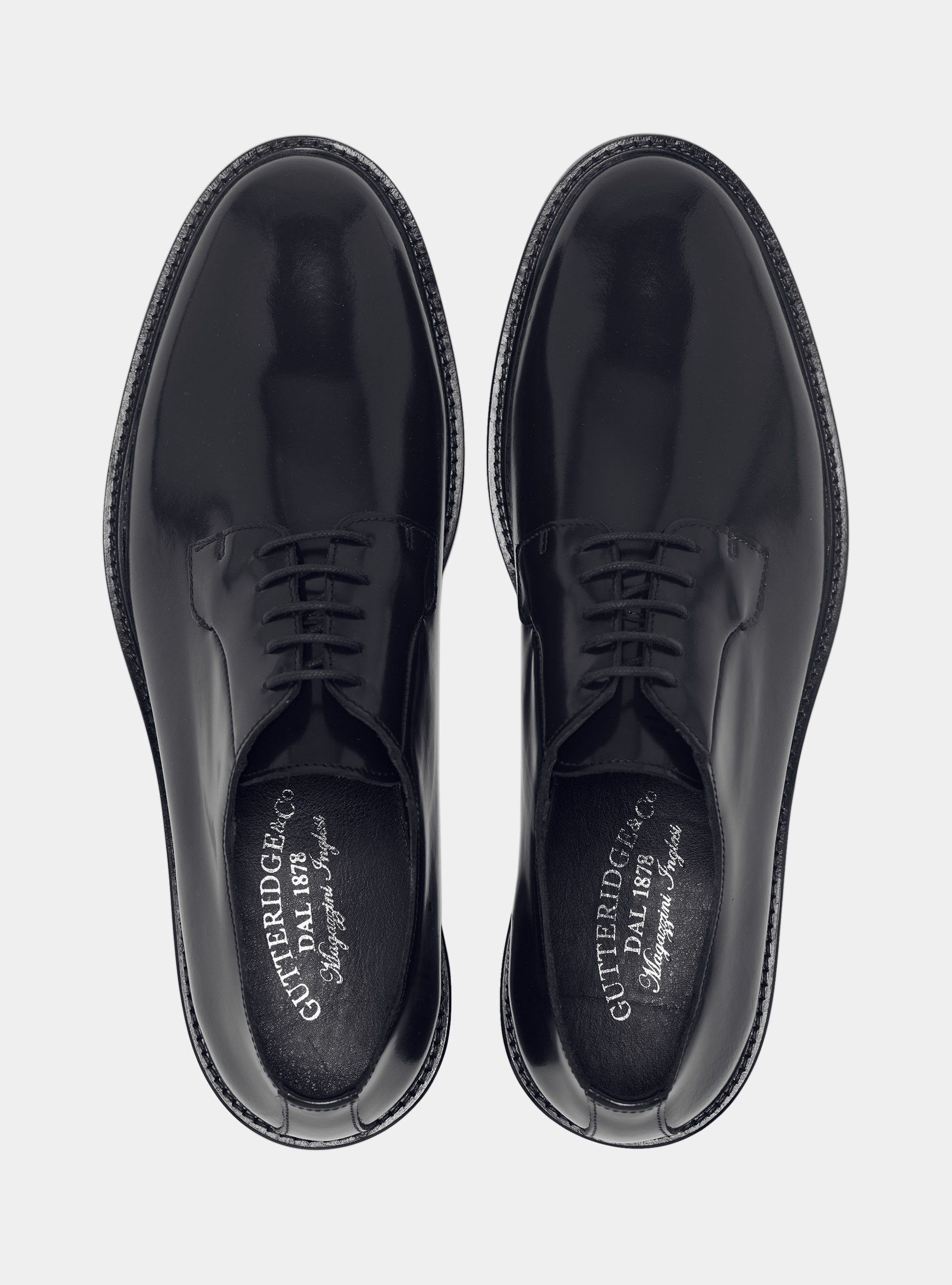 Derby in pelle abrasivata, BLU NAVY