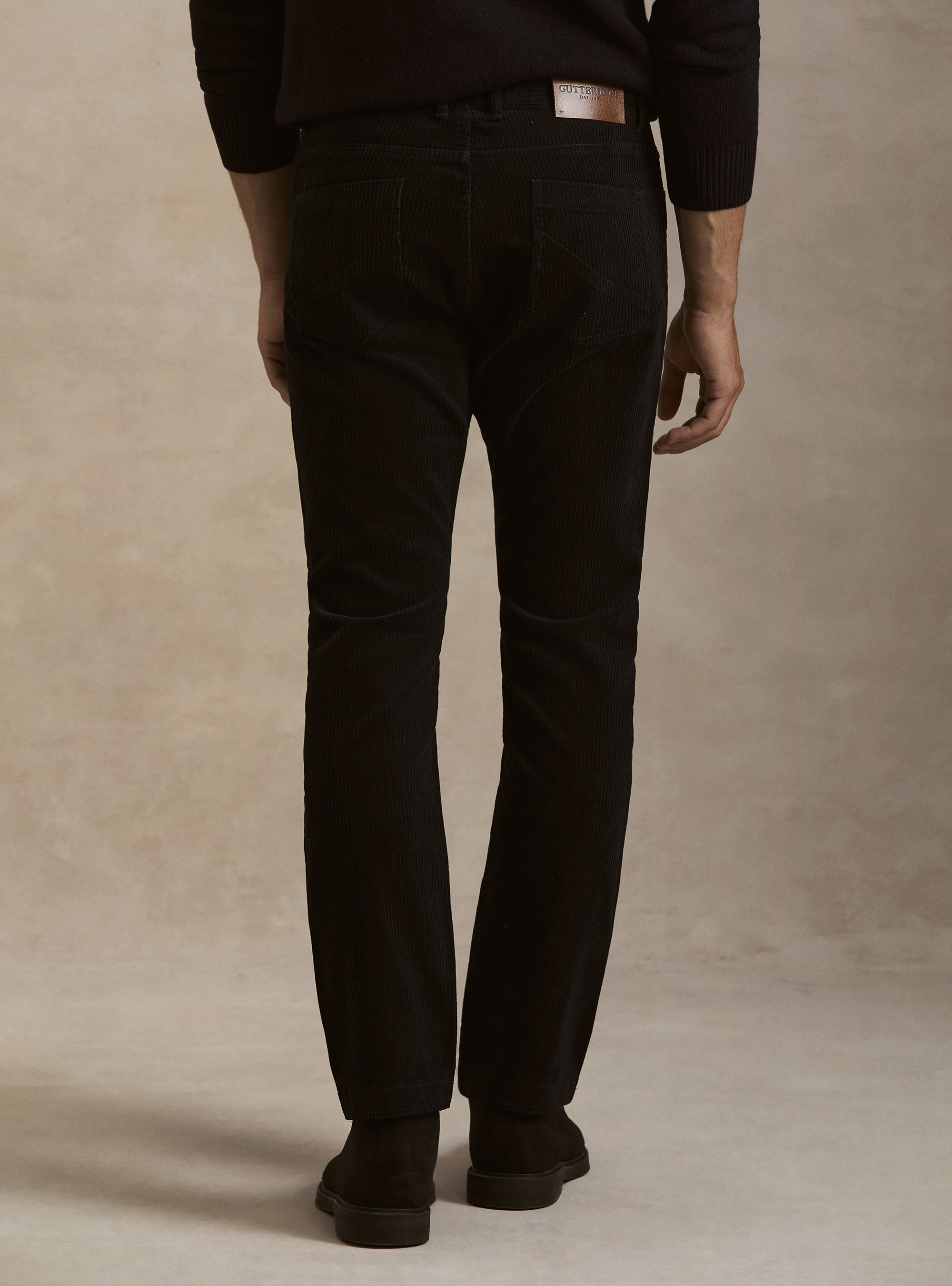5-pocket corduroy trousers, NAVY BLUE