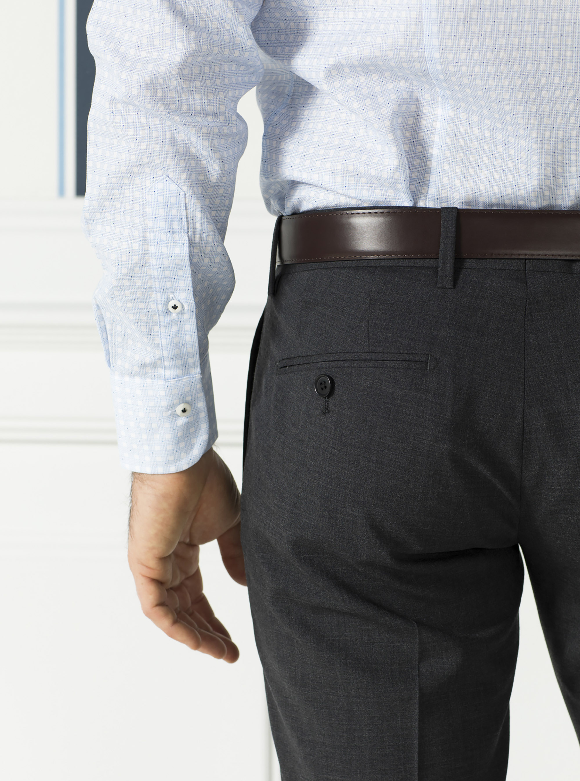 M/lana  slim pant t/america, ASFALTO 0112C