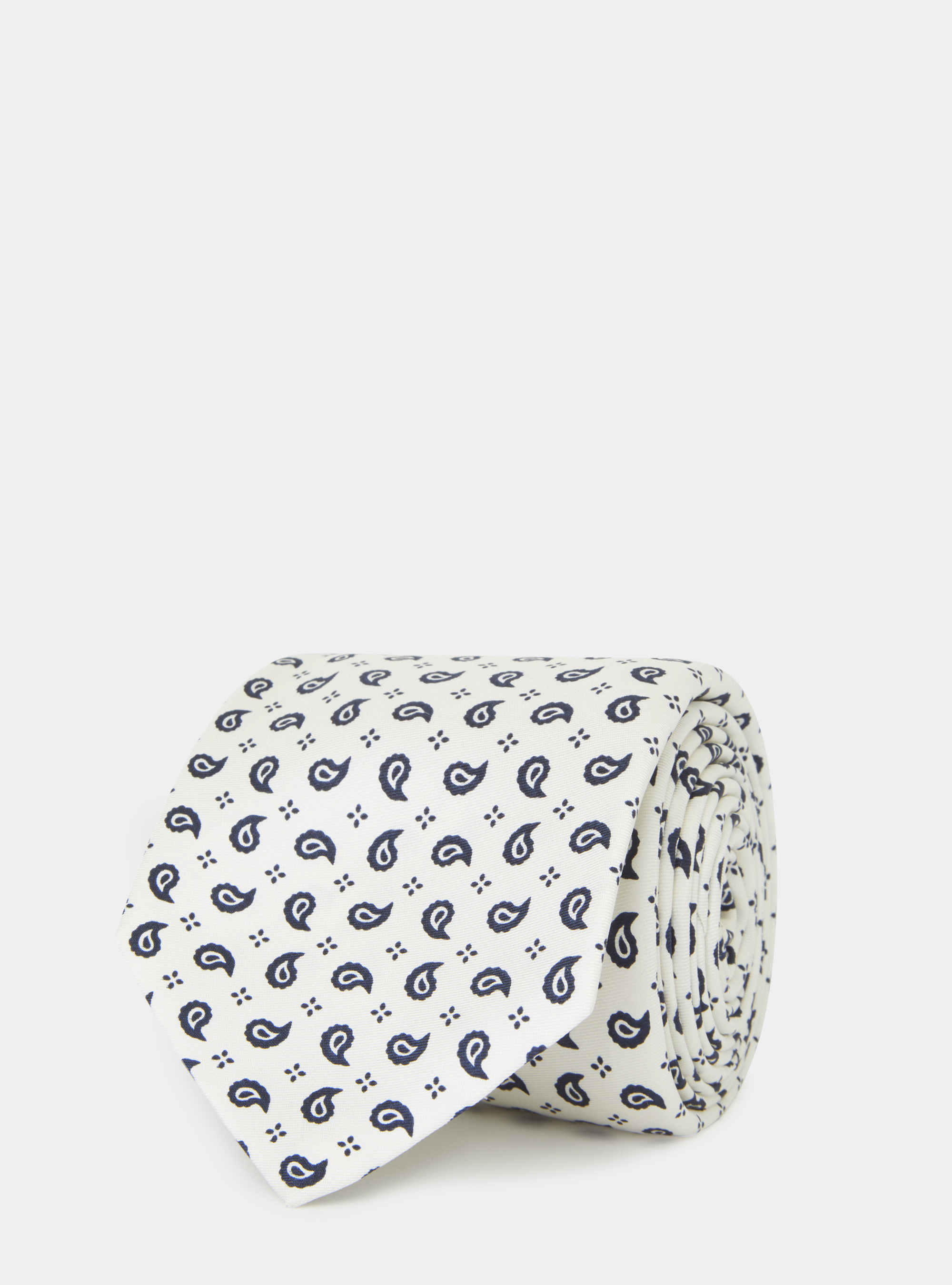 Paisley print silk tie | Gutteridge | Men's Ties