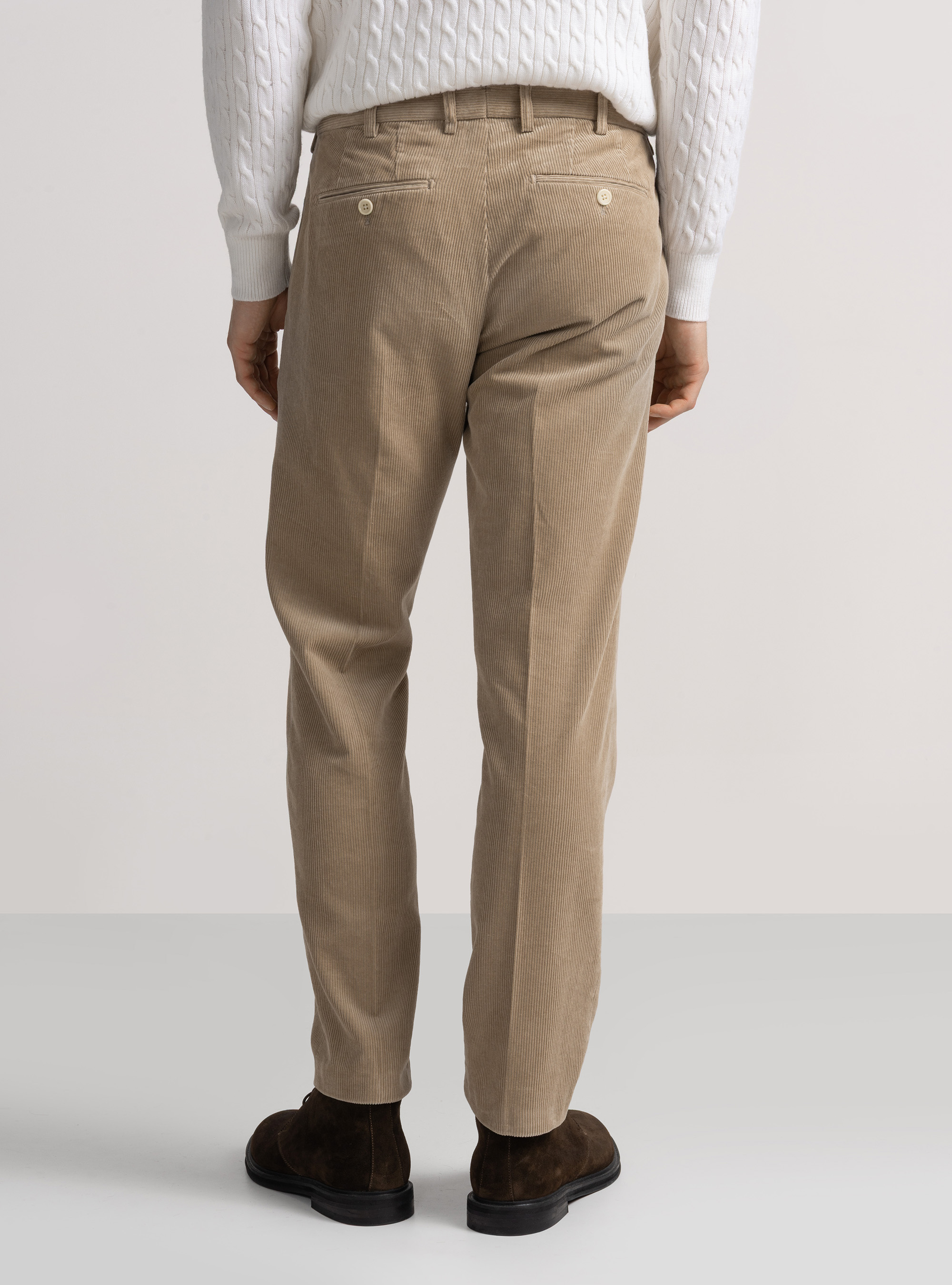 Pantaloni in velluto, SABBIA