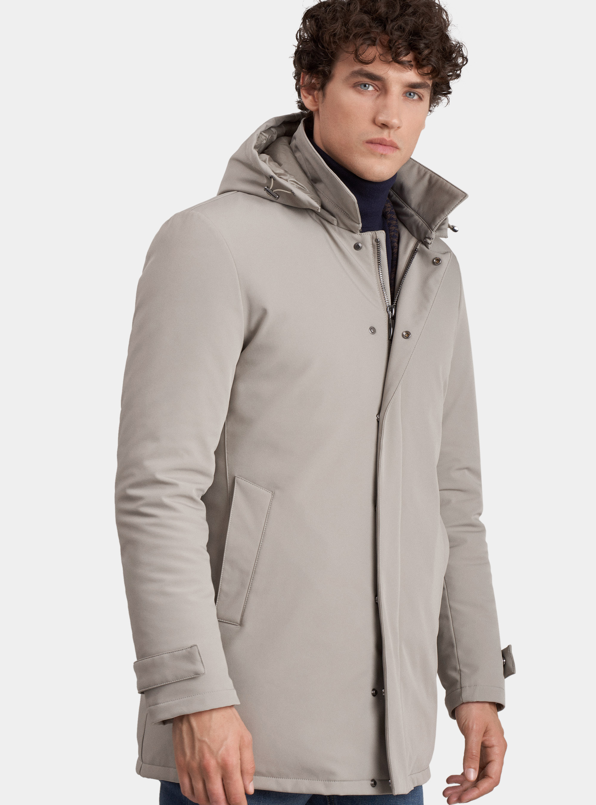 jacket removable hood