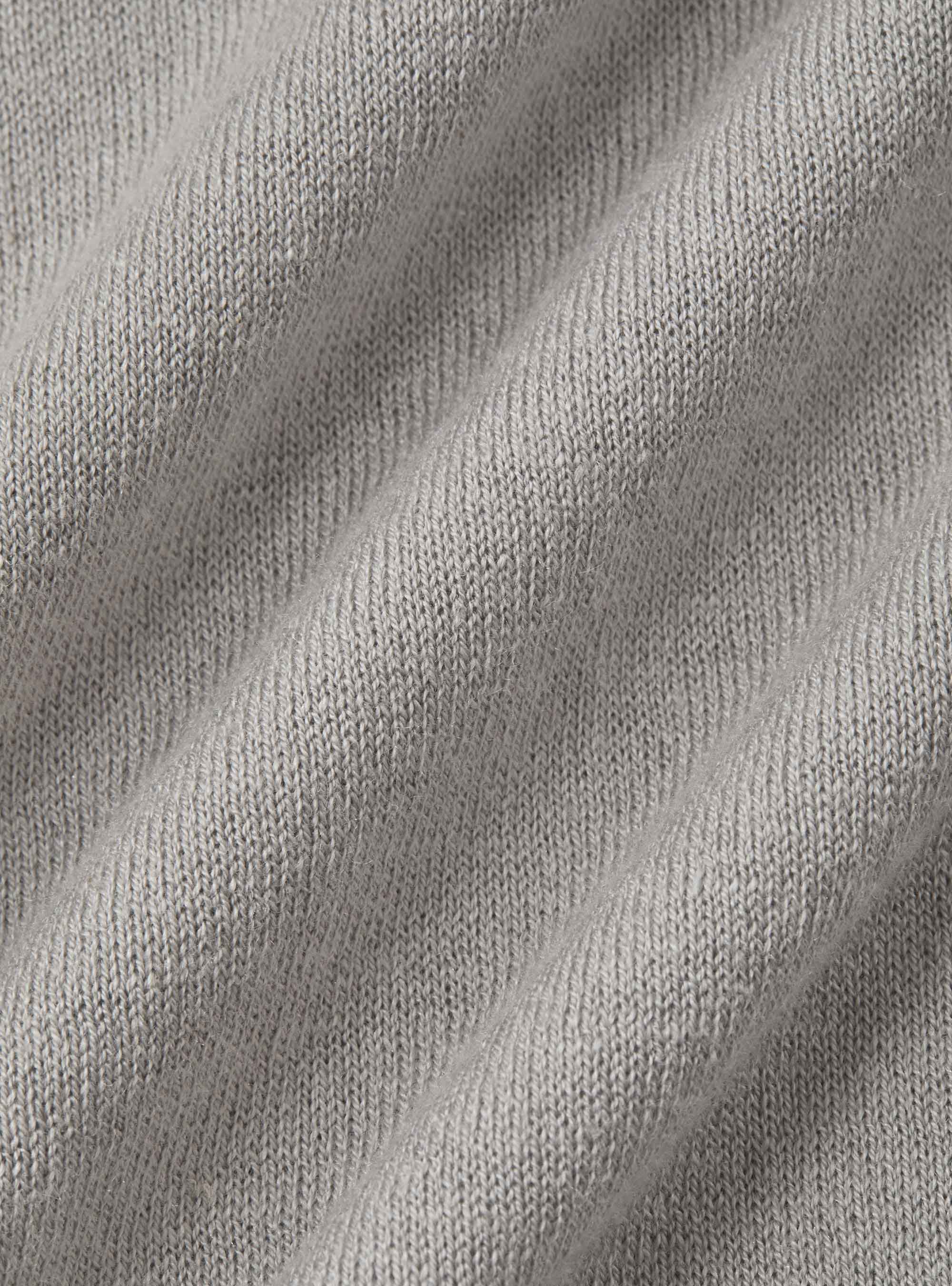 Maglia girocollo in cotone seta e cashmere, PERLA 0178C