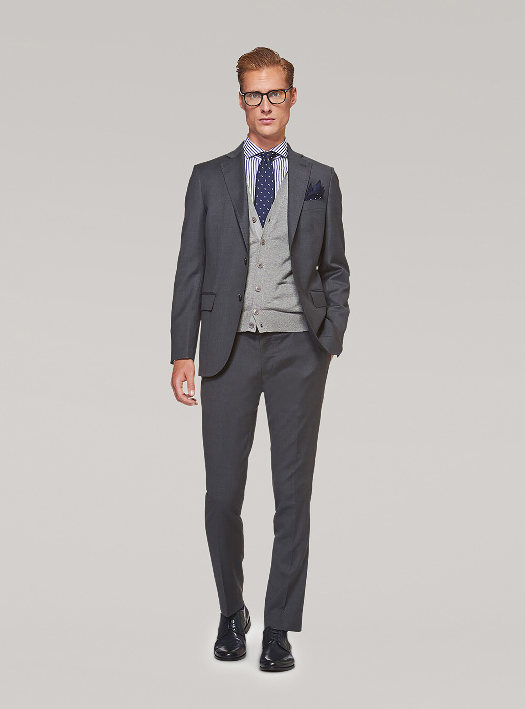 Giacca per abito in pura lana, GRIGIO CHIARO