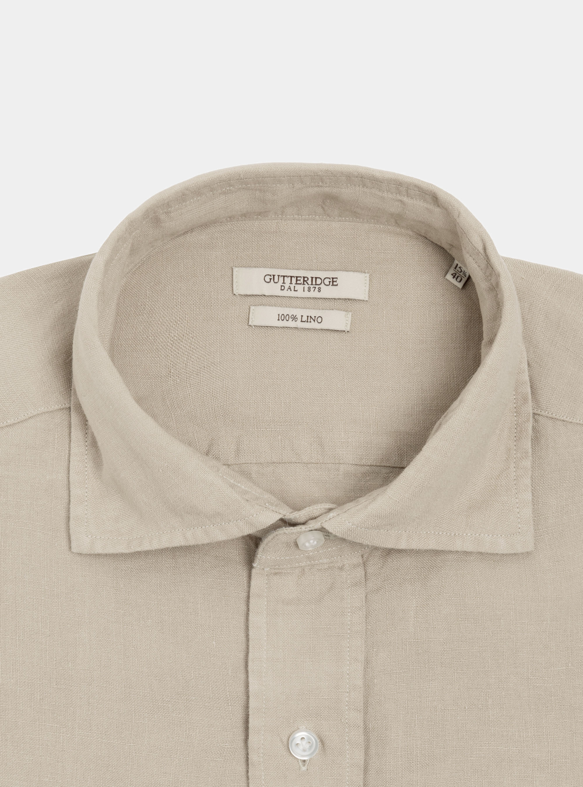 Pure linen shirt, SAND