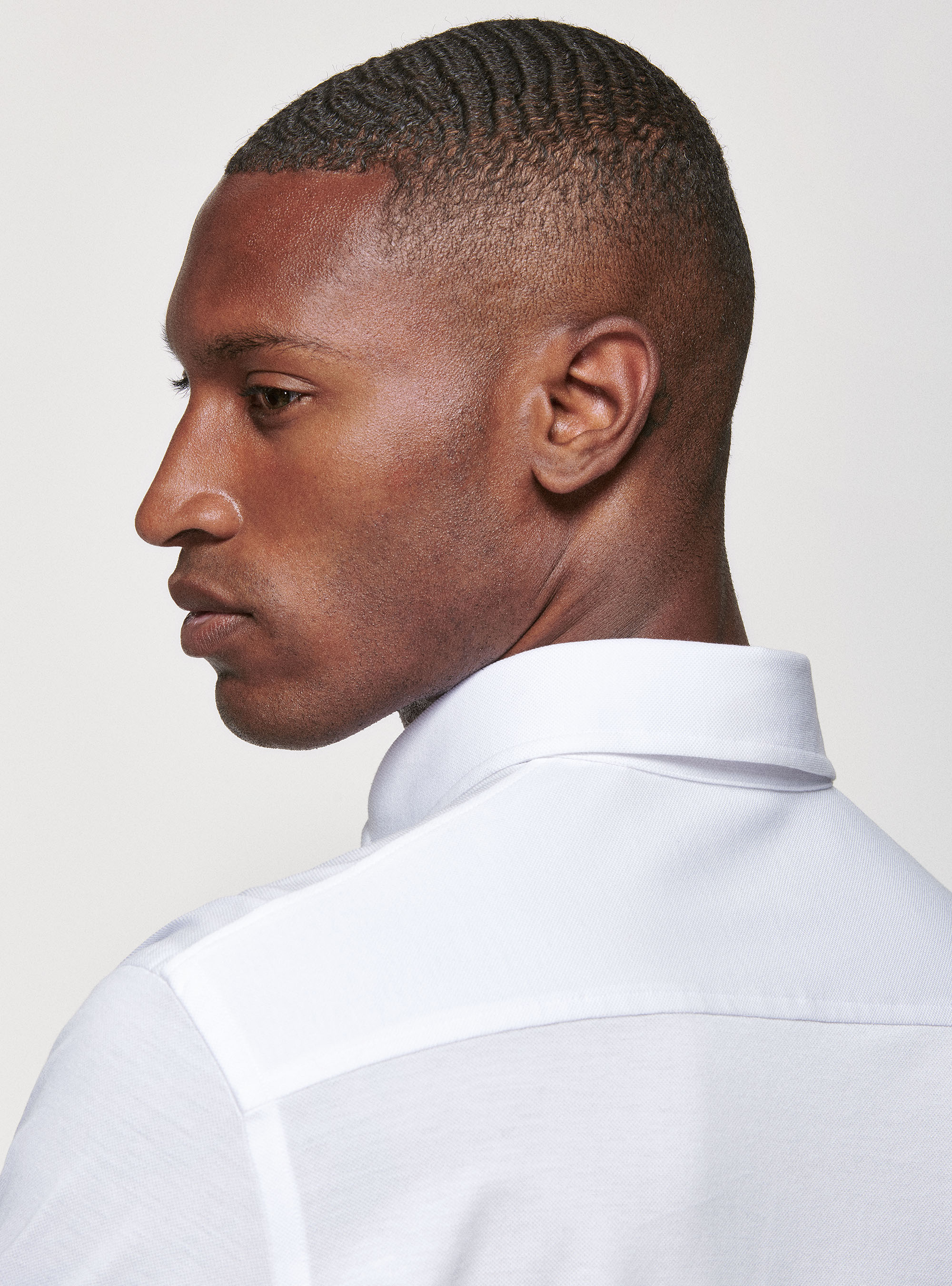 Piqué-Poloshirt, BIANCO 0099C